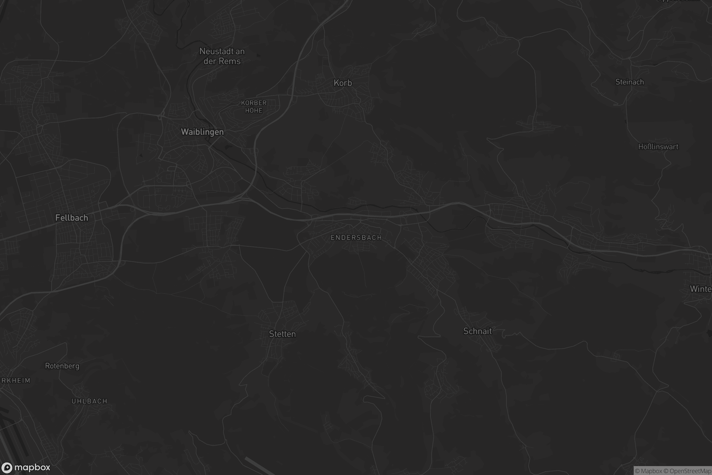 Karte von Endersbach