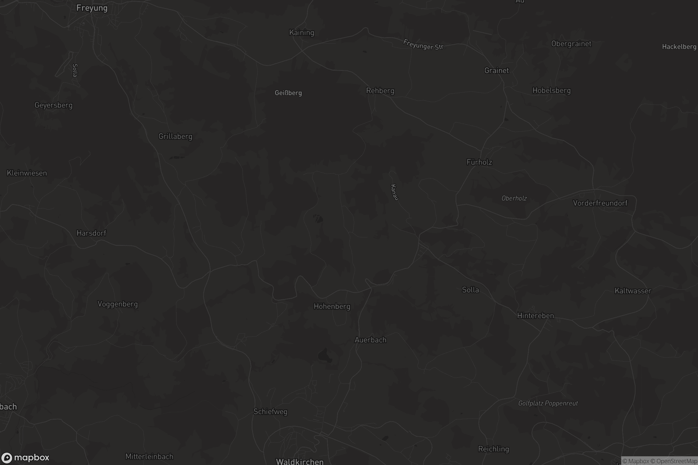 Karte von Ensmannsreut