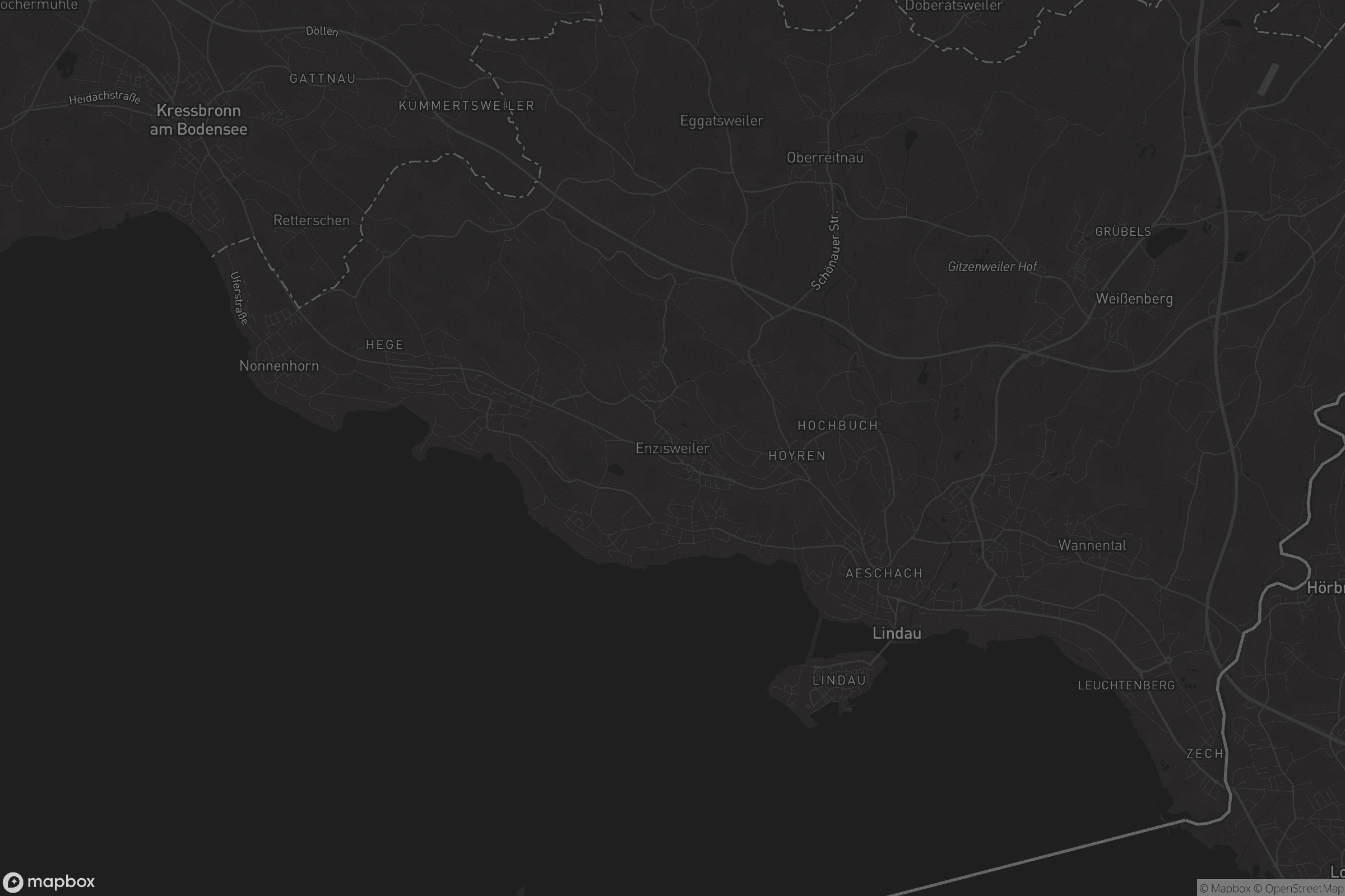 Karte von Enzisweiler