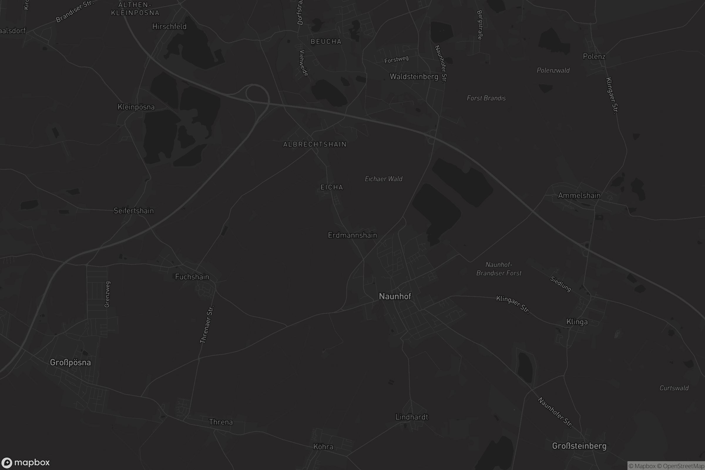 Karte von Erdmannshain