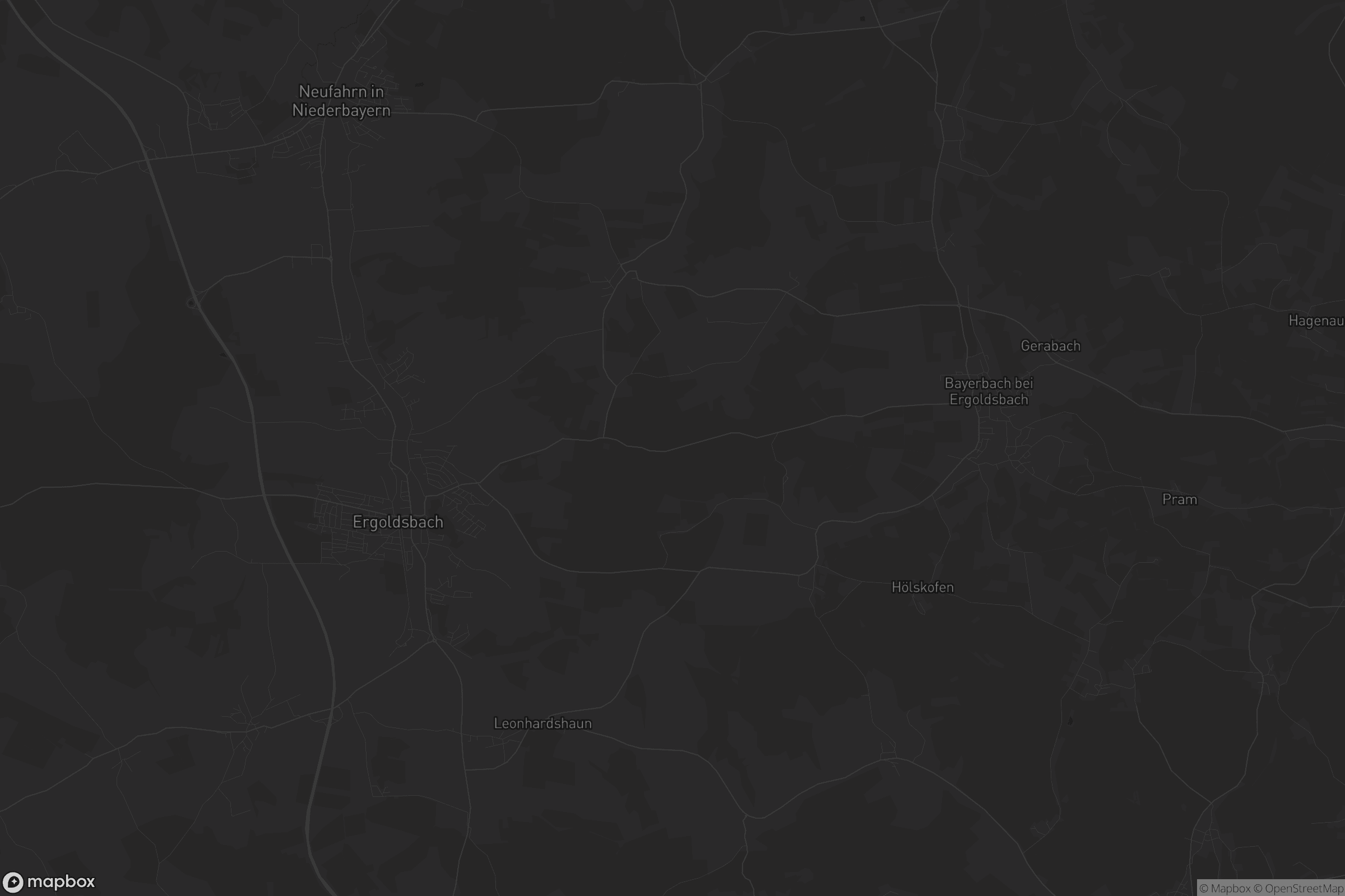 Karte von Ergoldsbach (VGem)