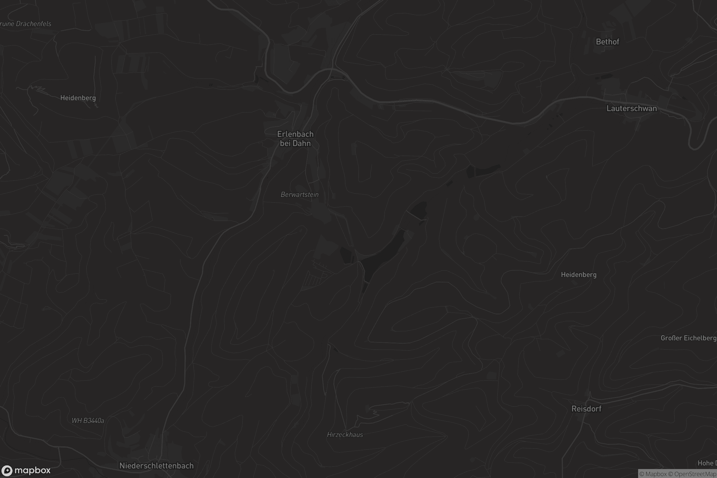 Karte von Erlenbach bei Dahn