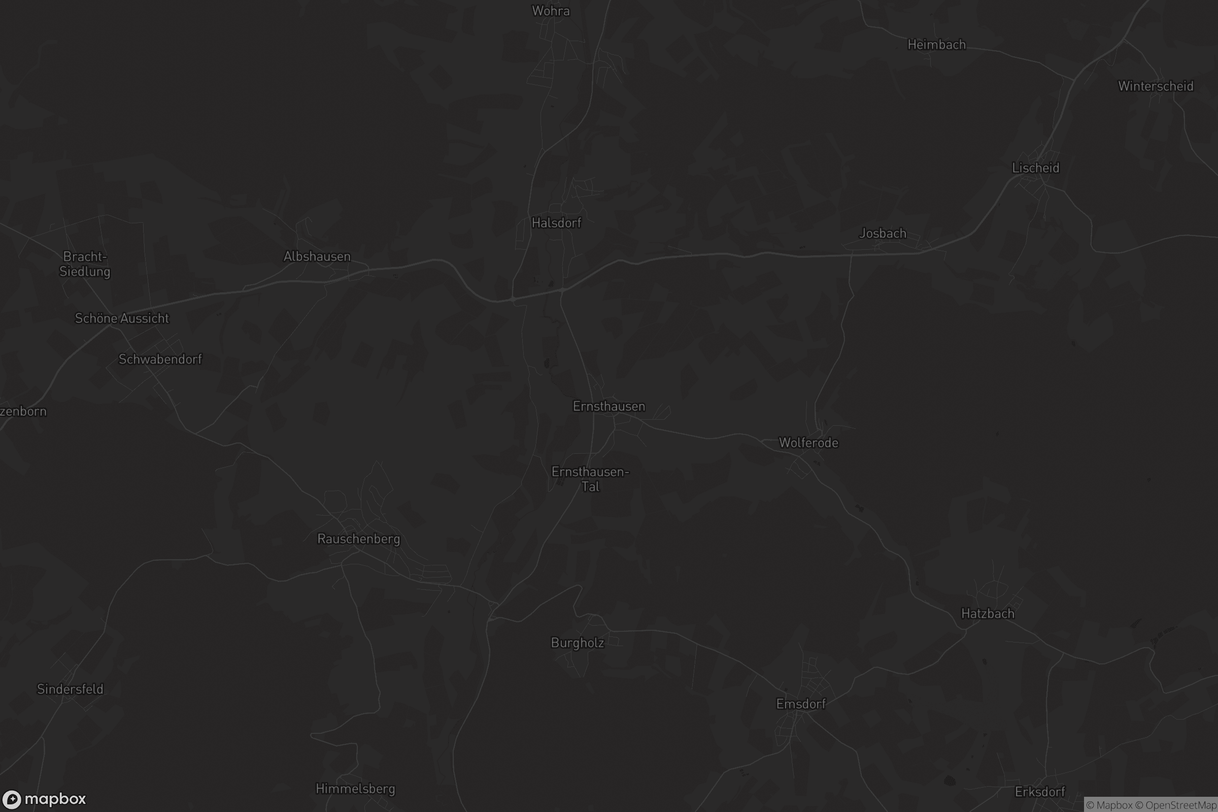 Karte von Ernsthausen