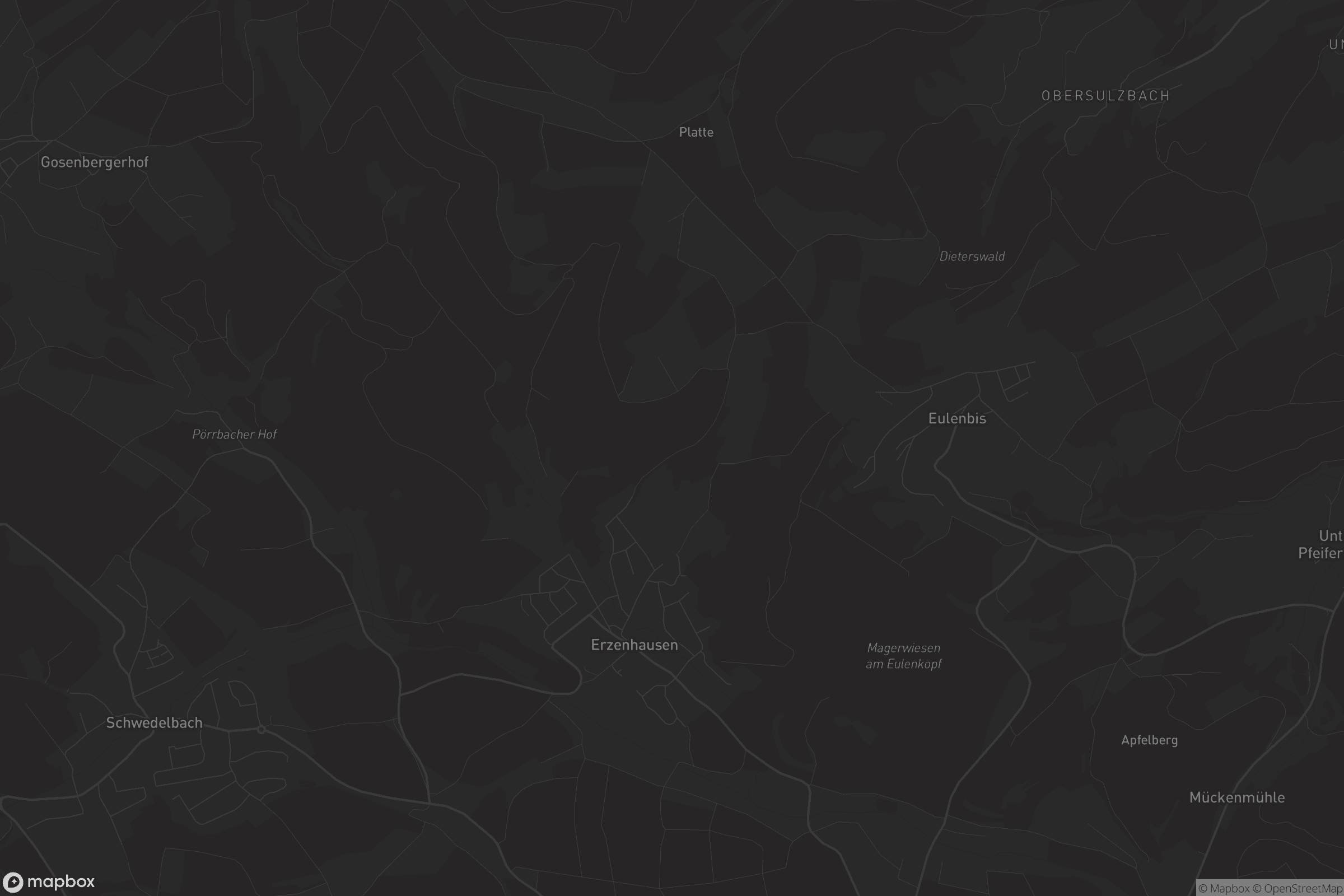 Karte von Erzenhausen