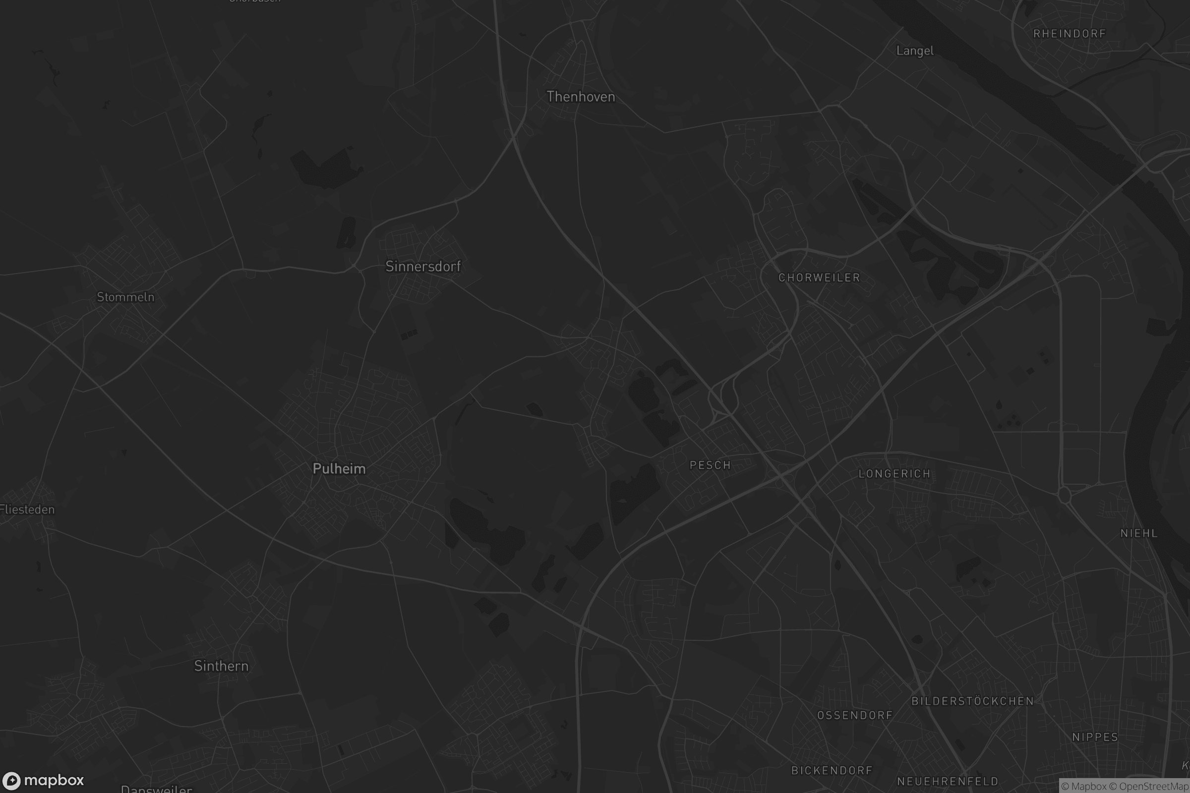 Karte von Esch/Auweiler