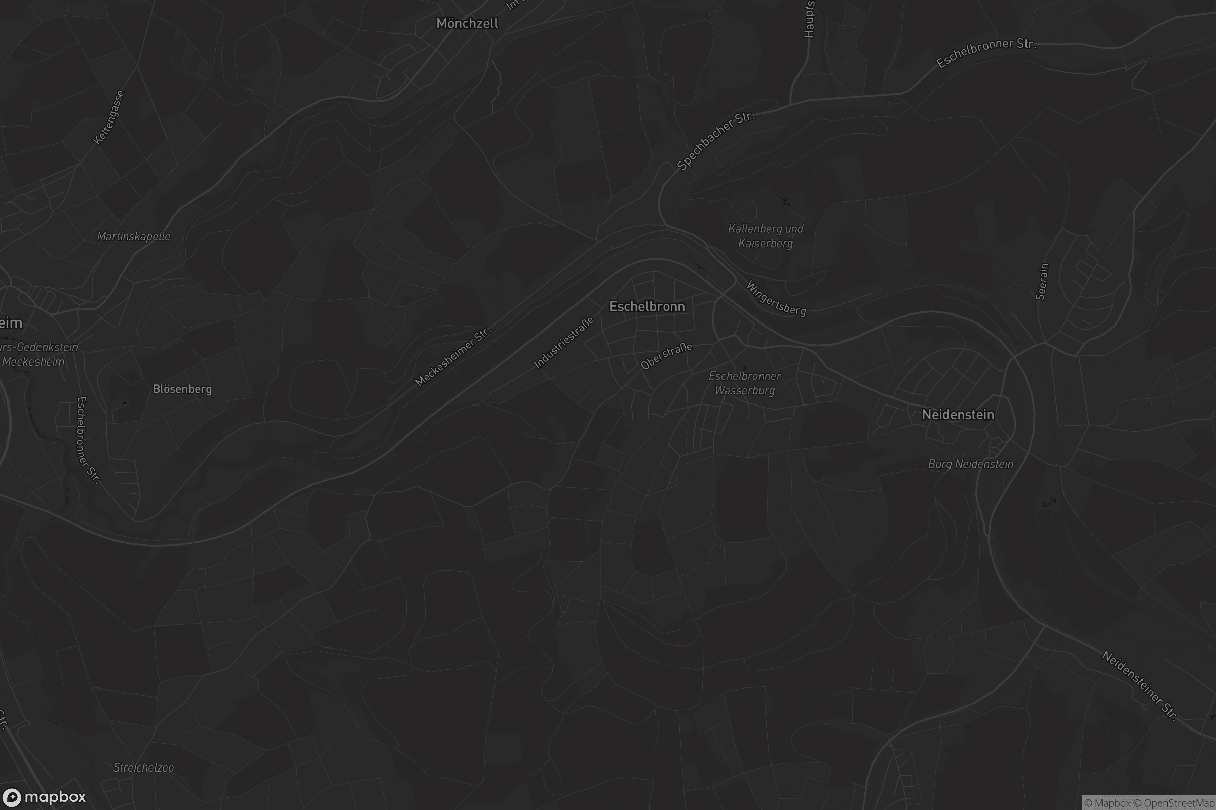 Karte von Eschelbronn