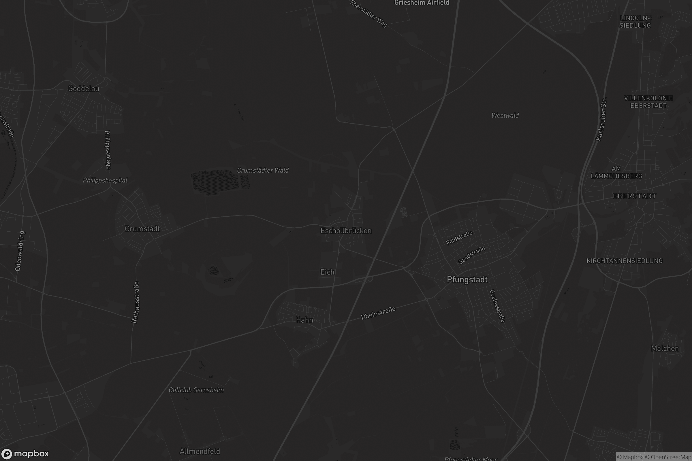 Karte von Eschollbrücken