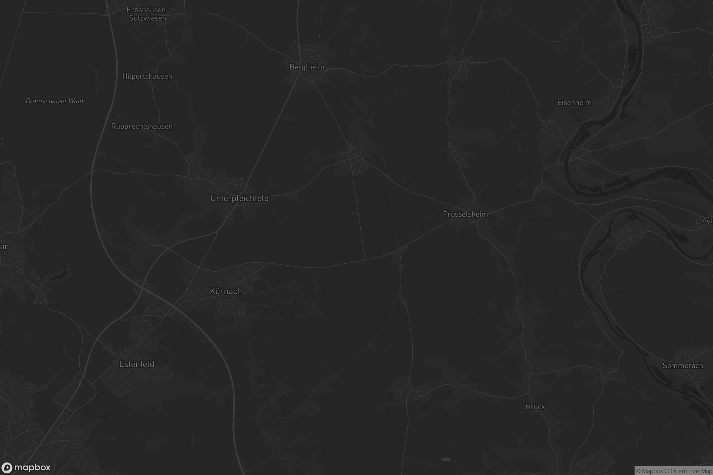 Karte von Estenfeld (VGem)