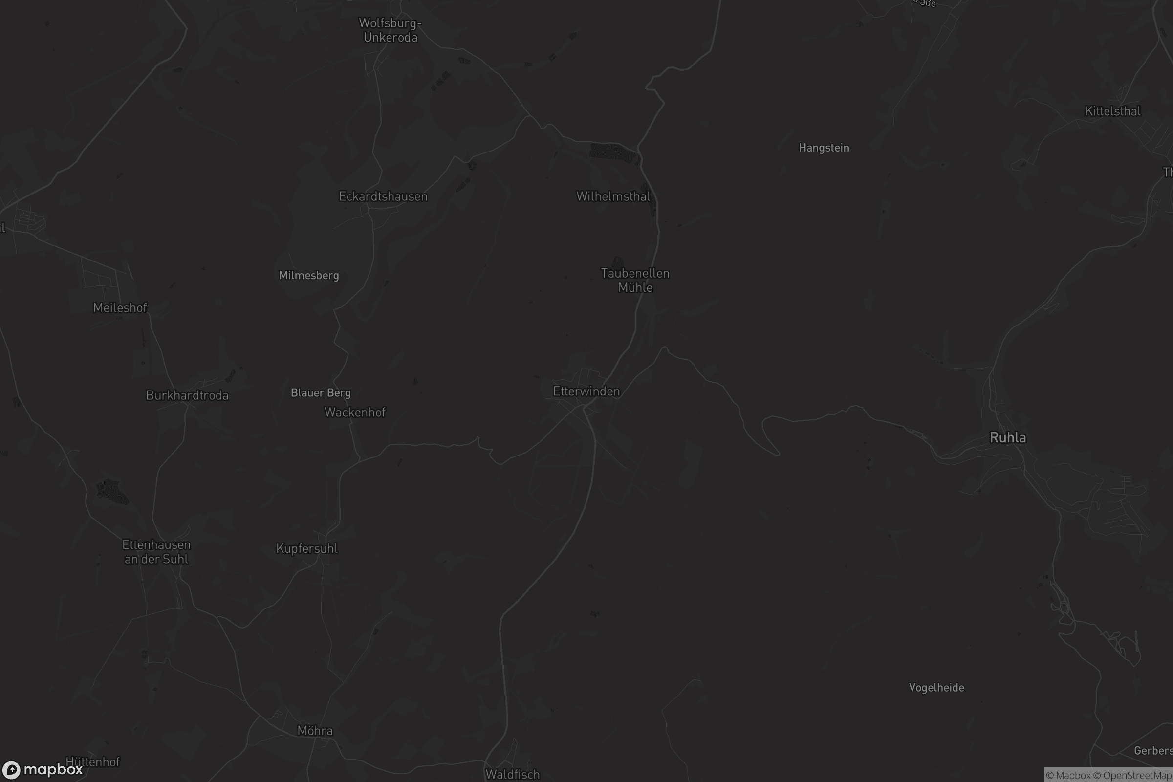 Karte von Etterwinden