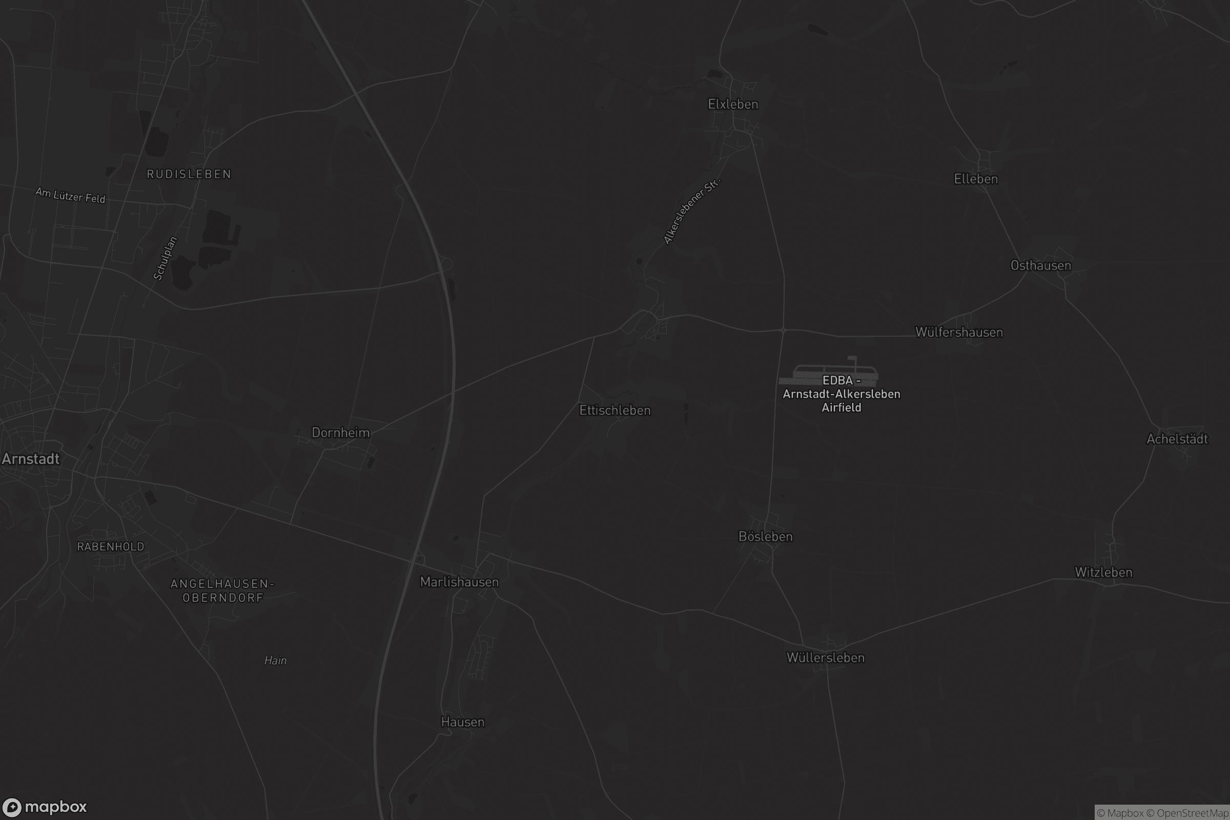 Karte von Ettischleben