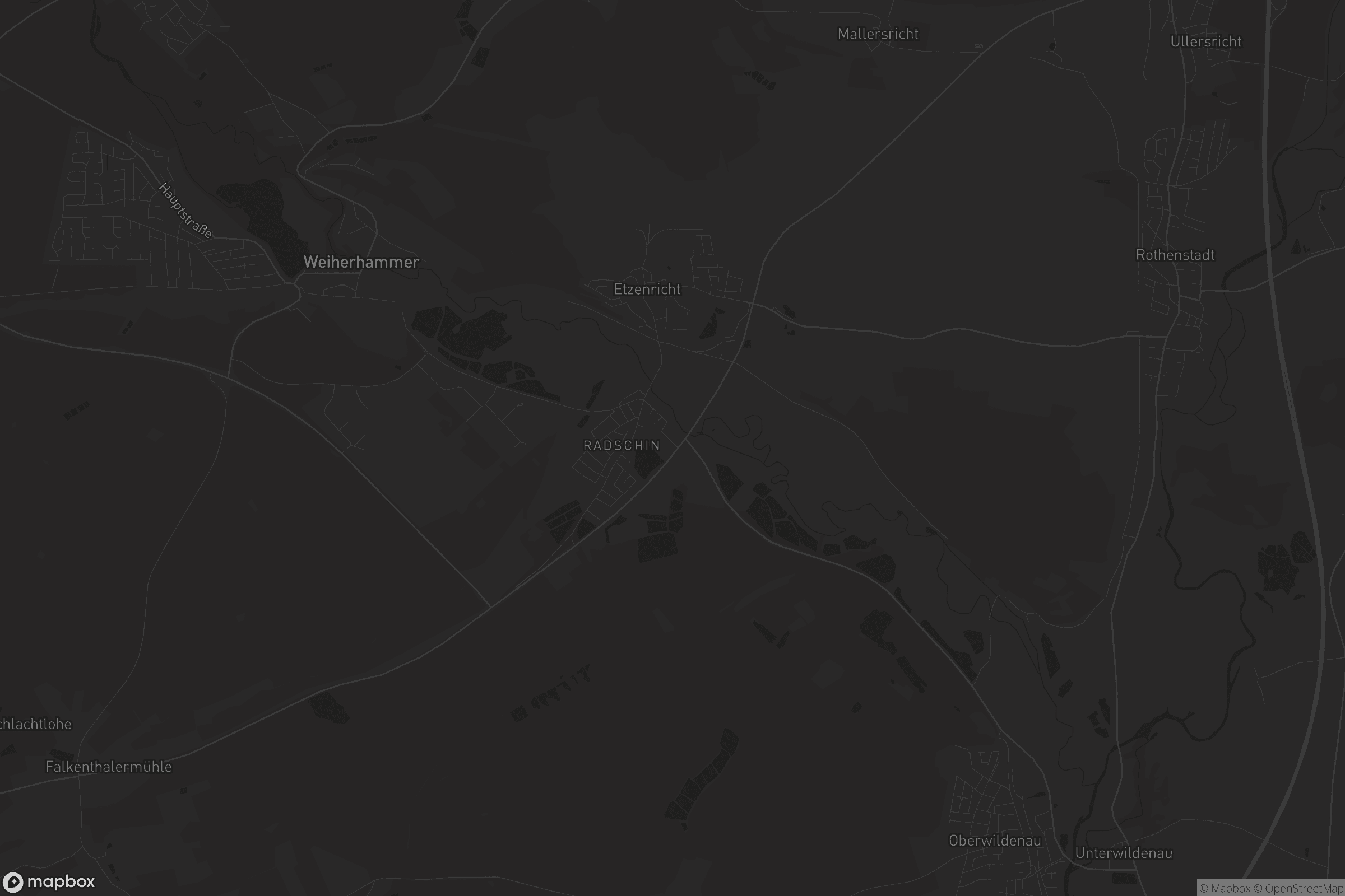 Karte von Etzenricht