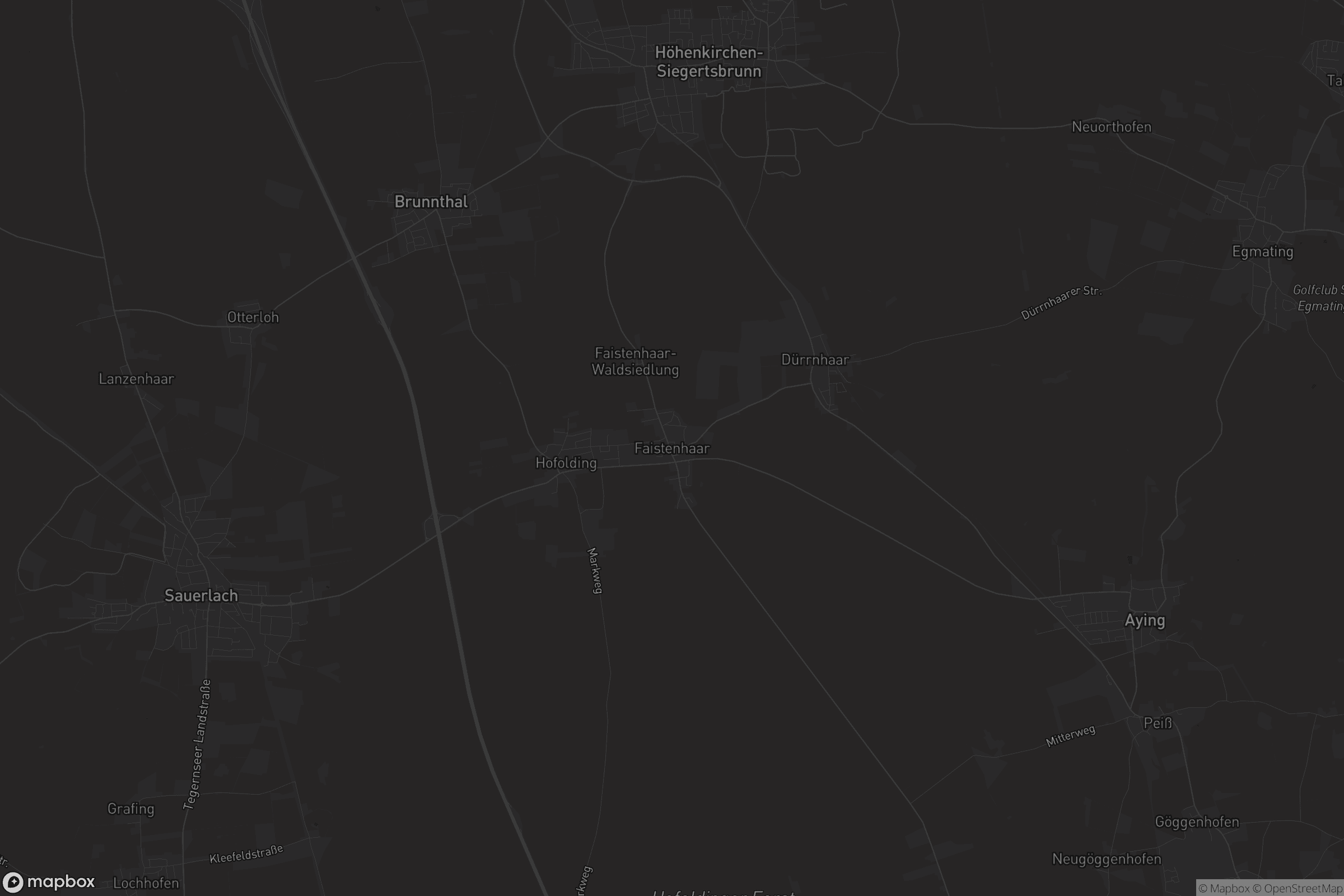 Karte von Faistenhaar