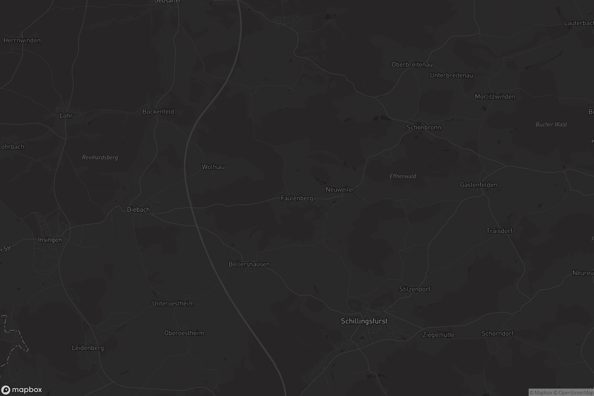 Karte von Faulenberg