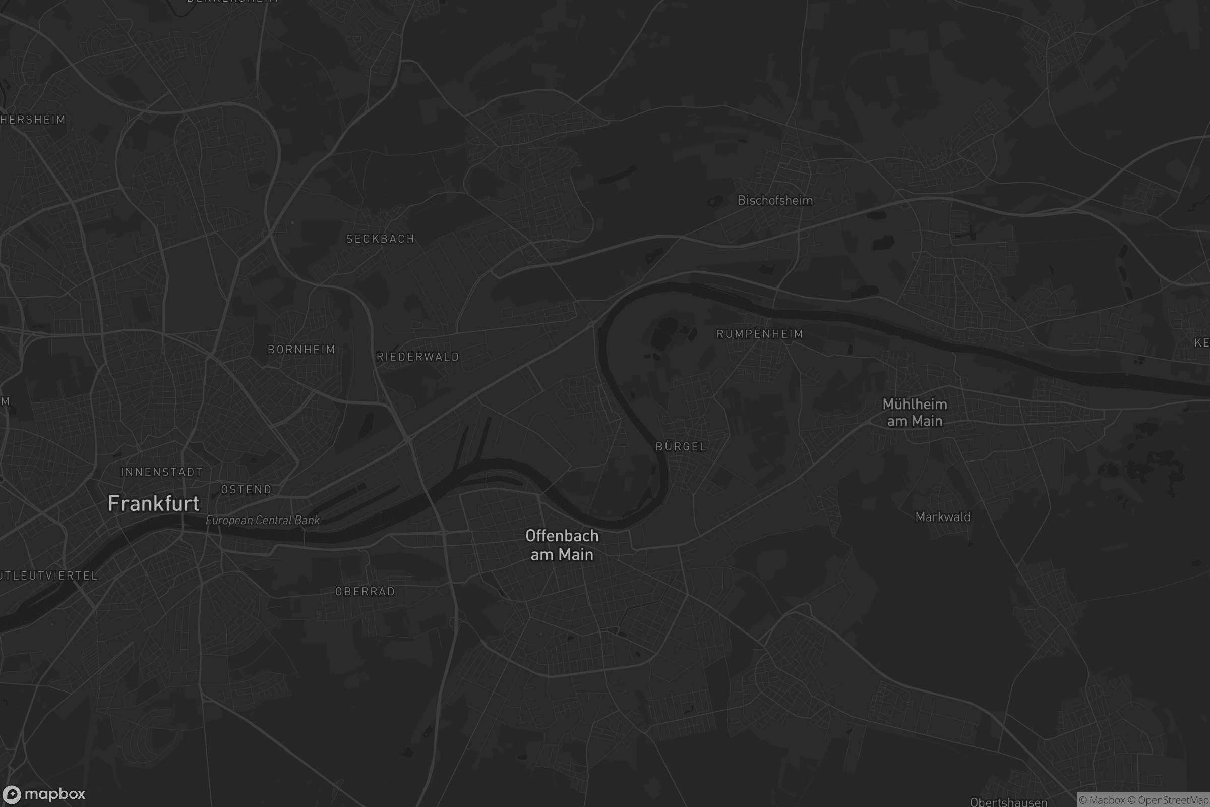 Karte von Fechenheim