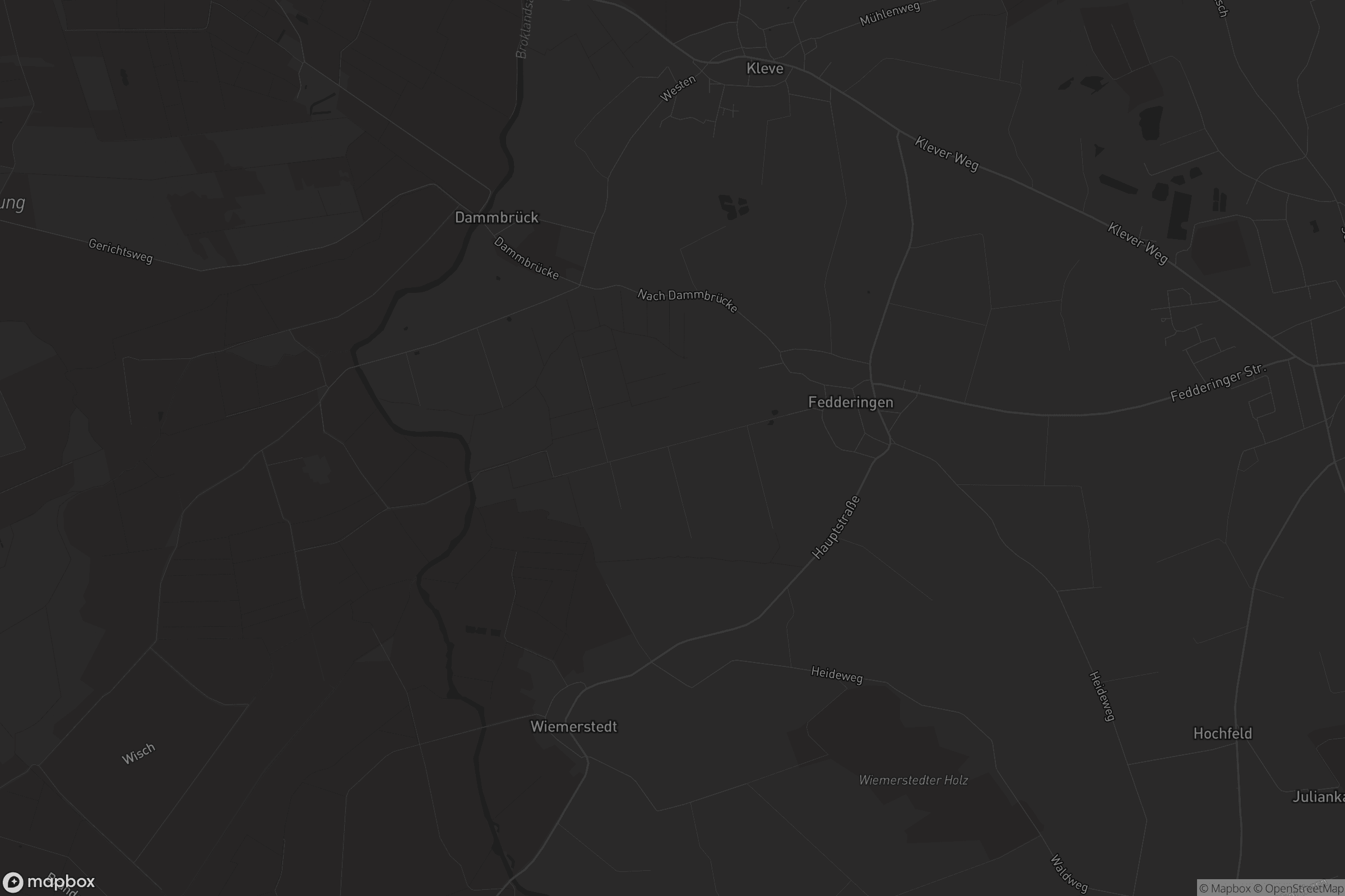 Karte von Fedderingen