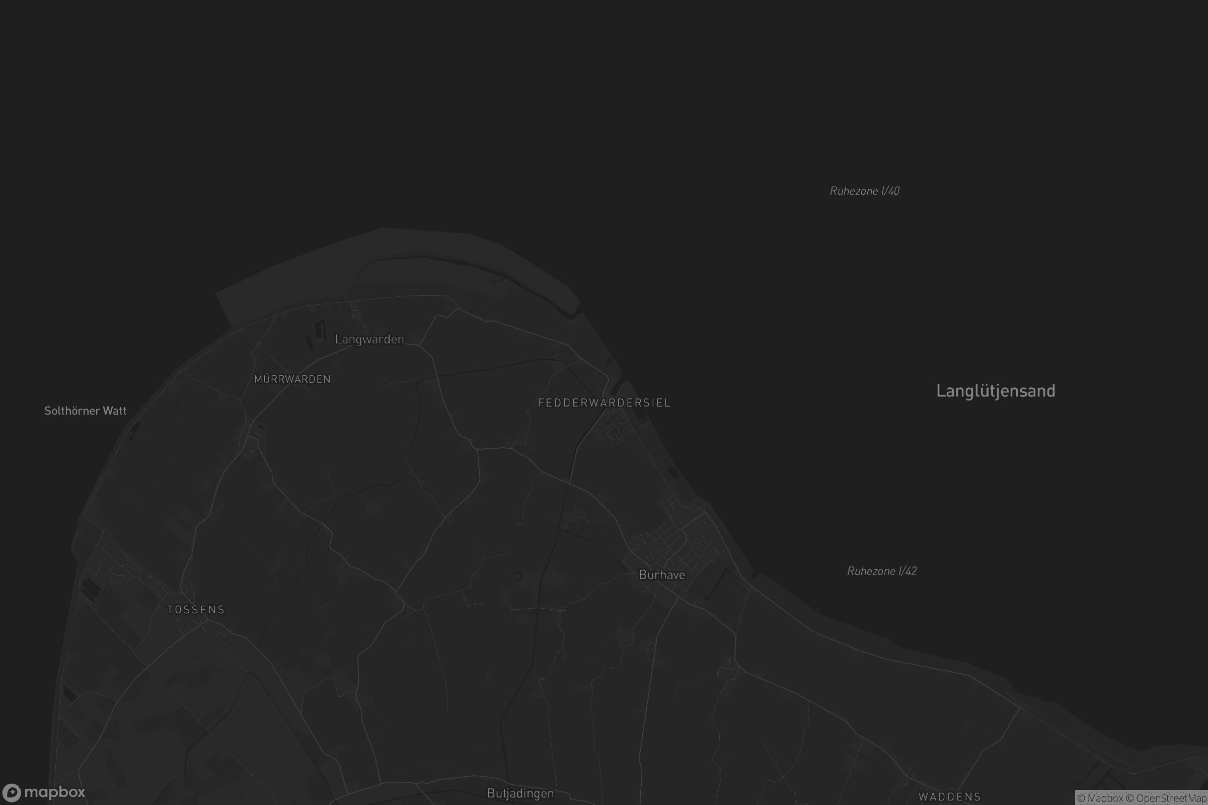 Karte von Fedderwardersiel