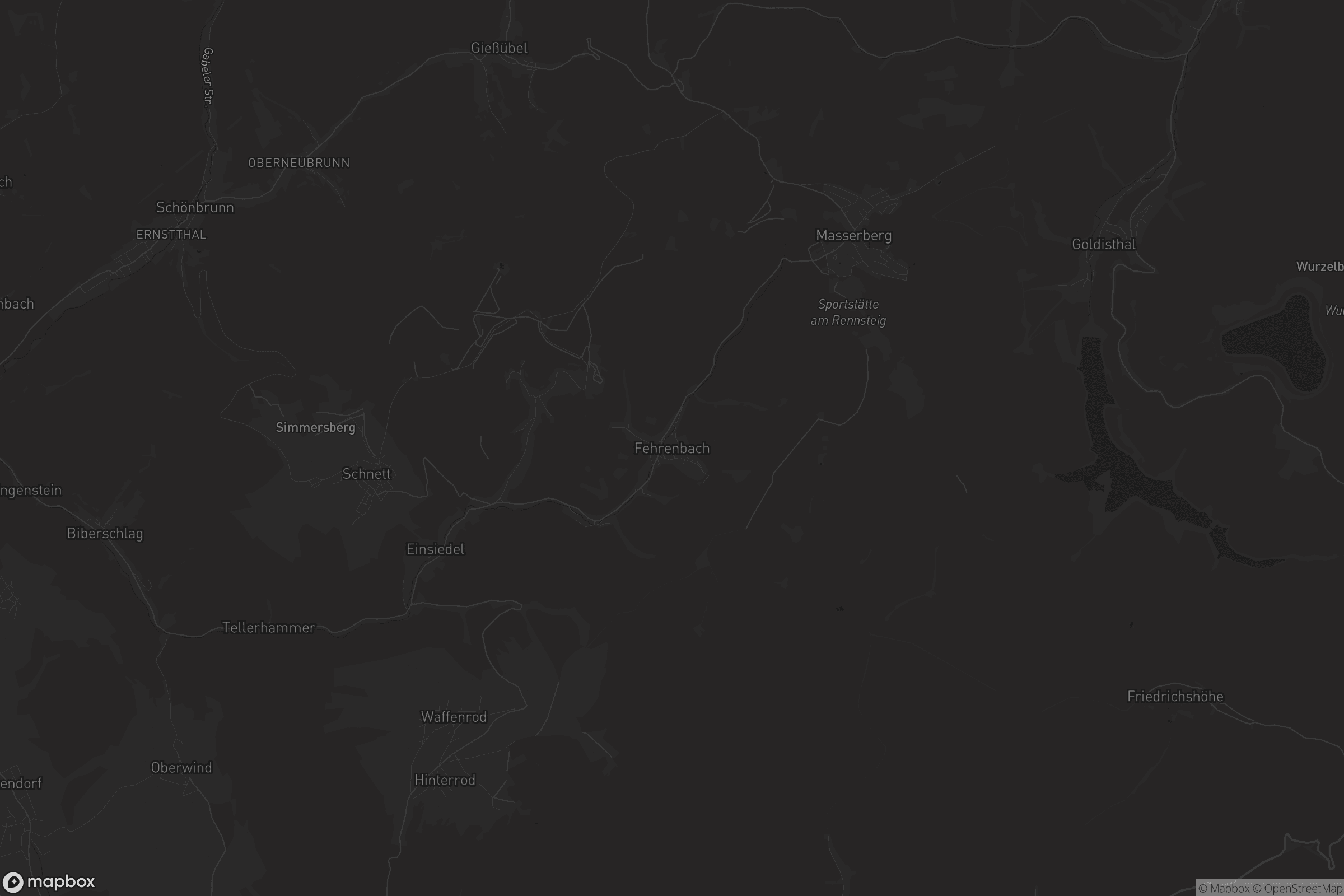 Karte von Fehrenbach