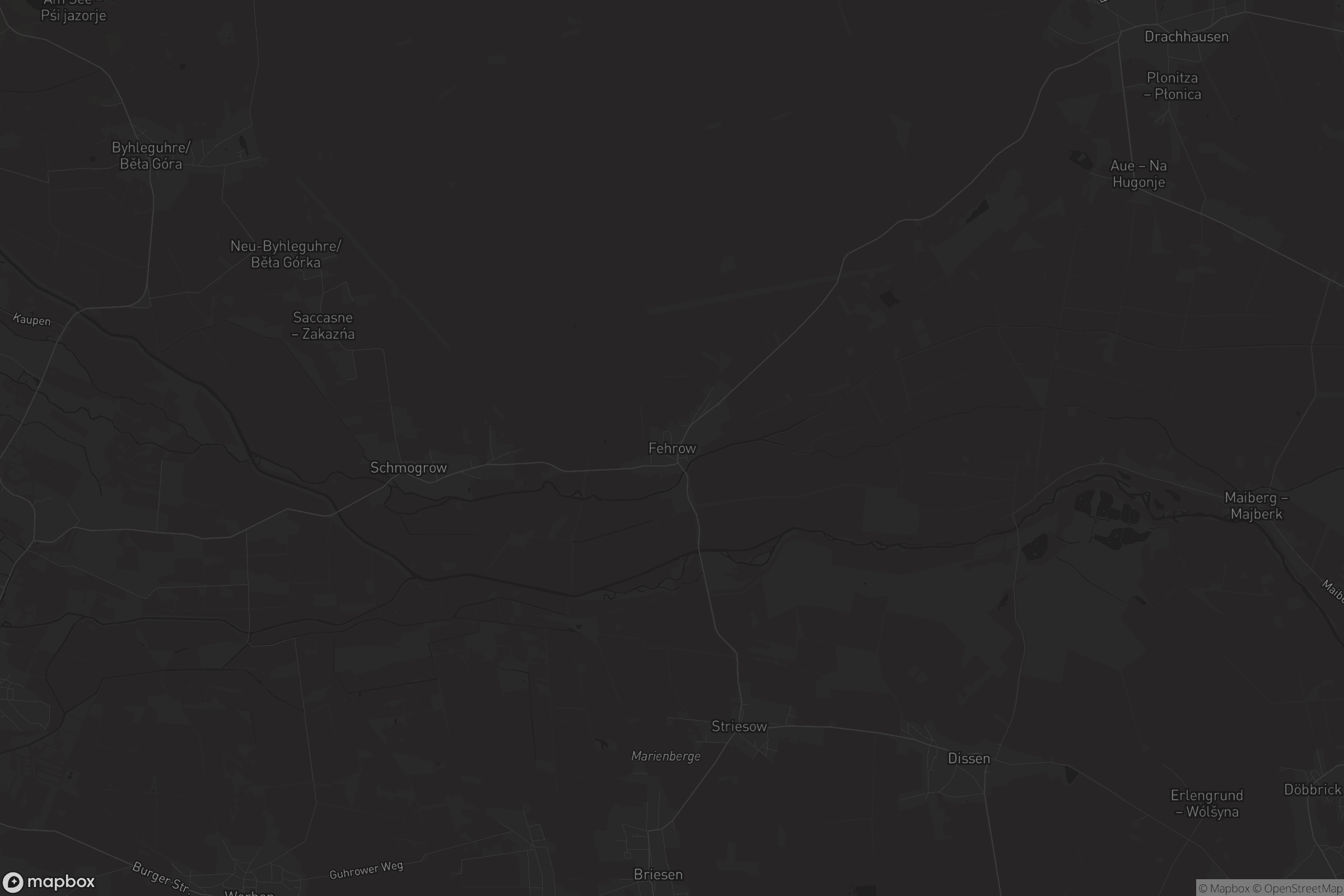 Karte von Fehrow - Prjawoz