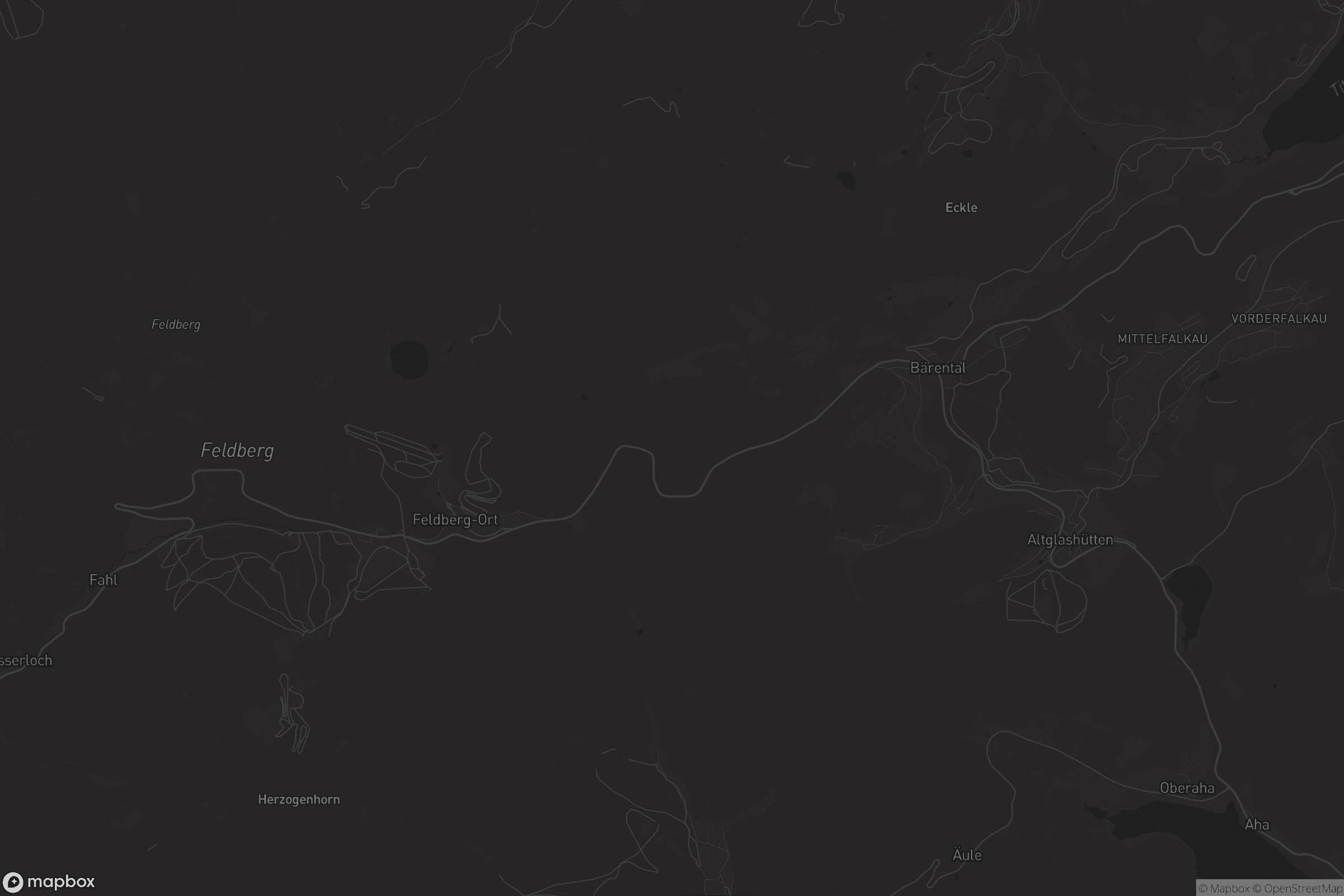 Karte von Feldberg (Schwarzwald)
