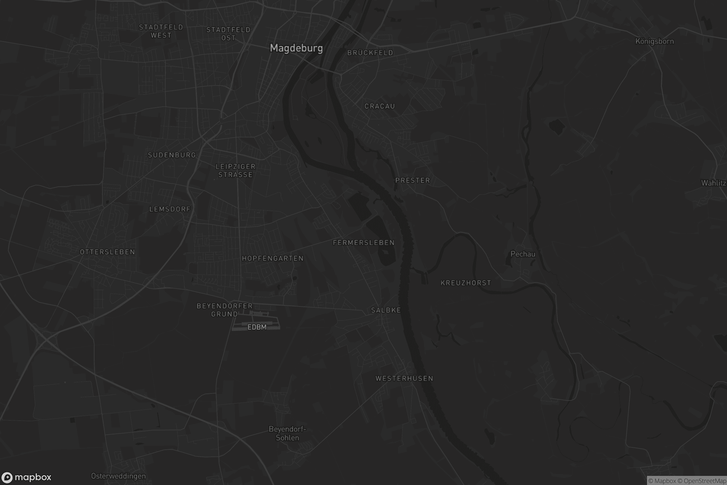 Karte von Fermersleben