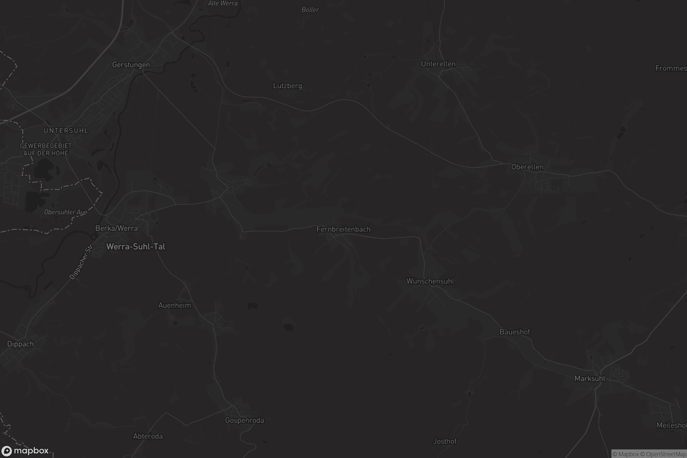 Karte von Fernbreitenbach