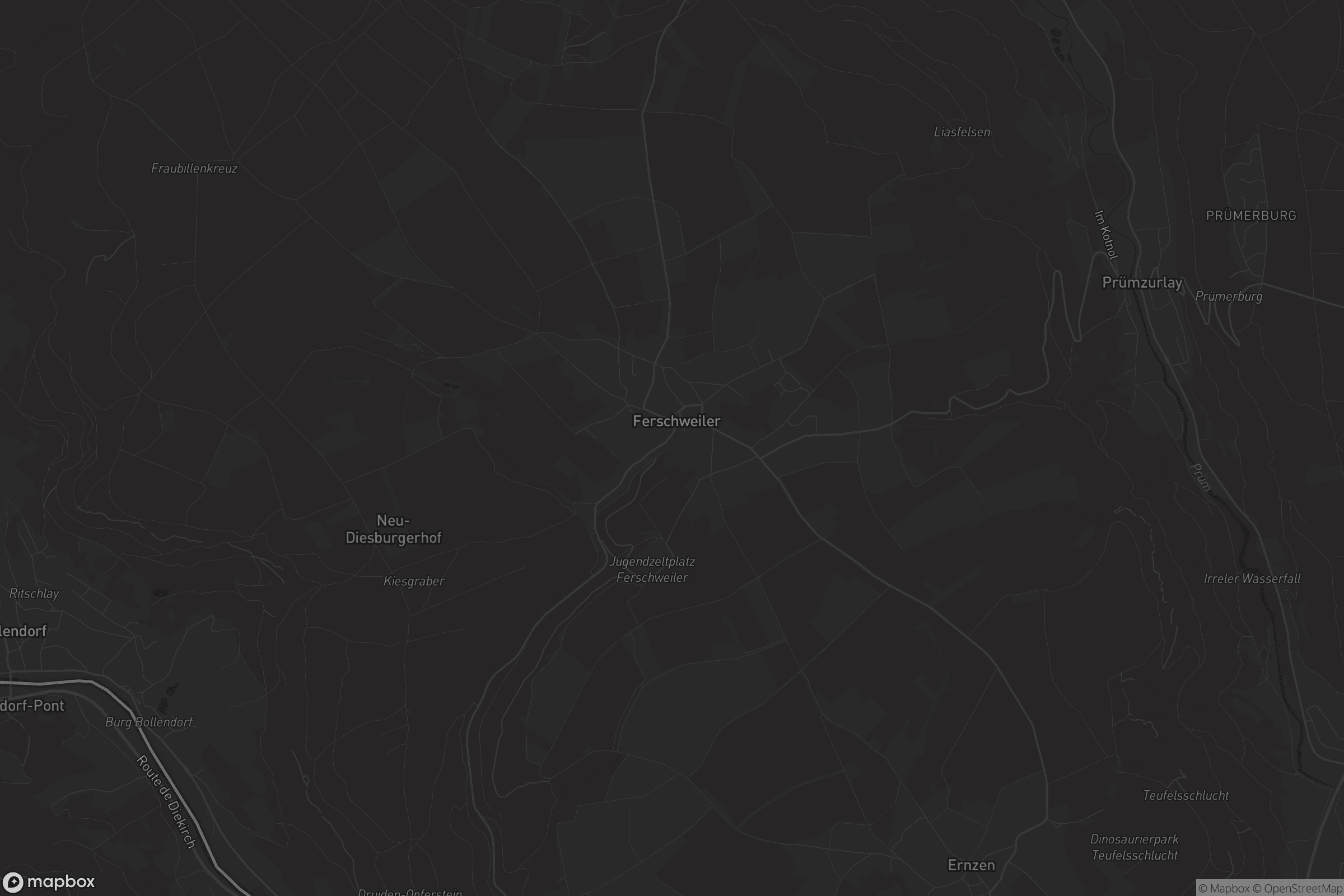 Karte von Ferschweiler