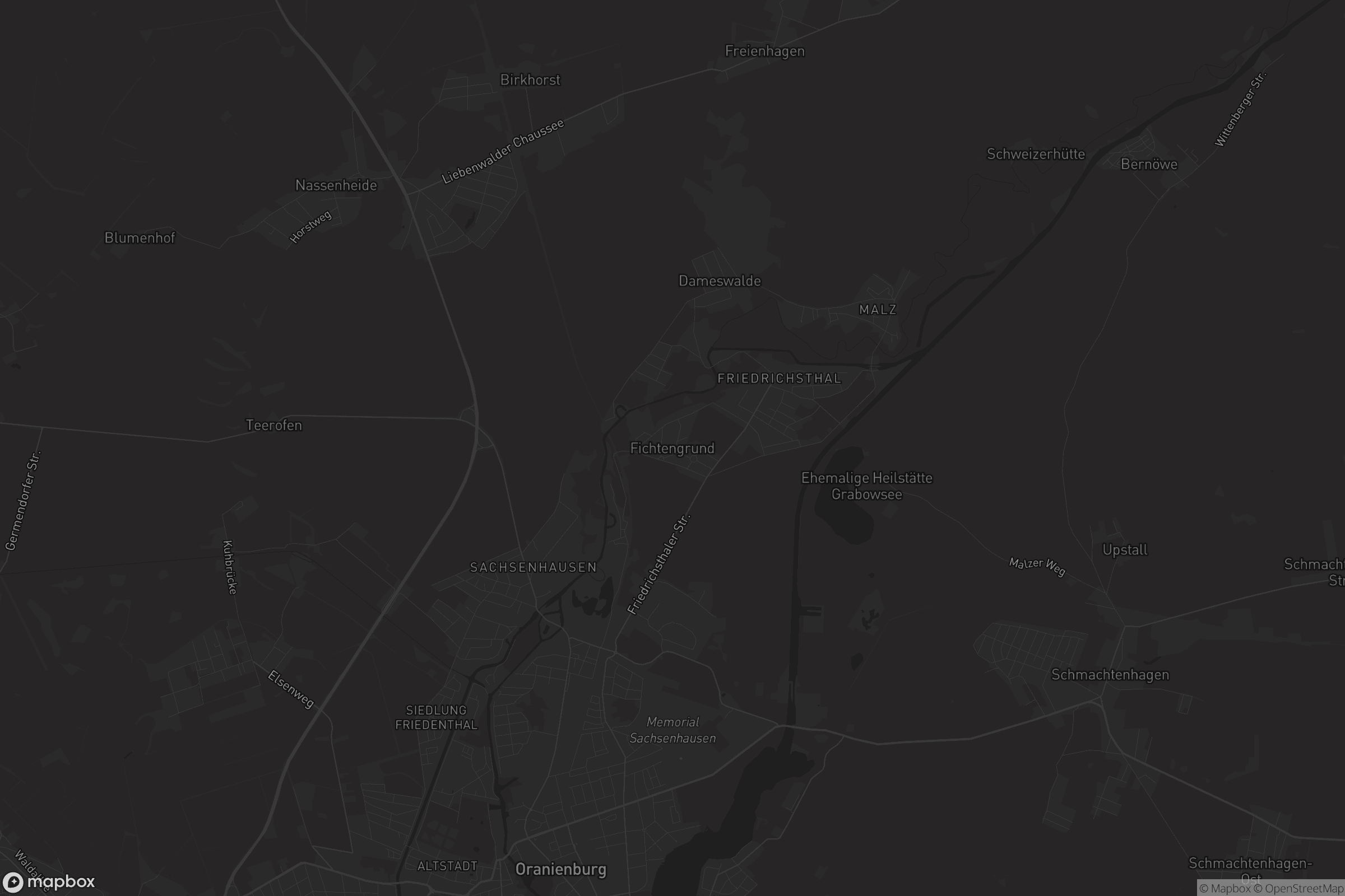 Karte von Fichtengrund