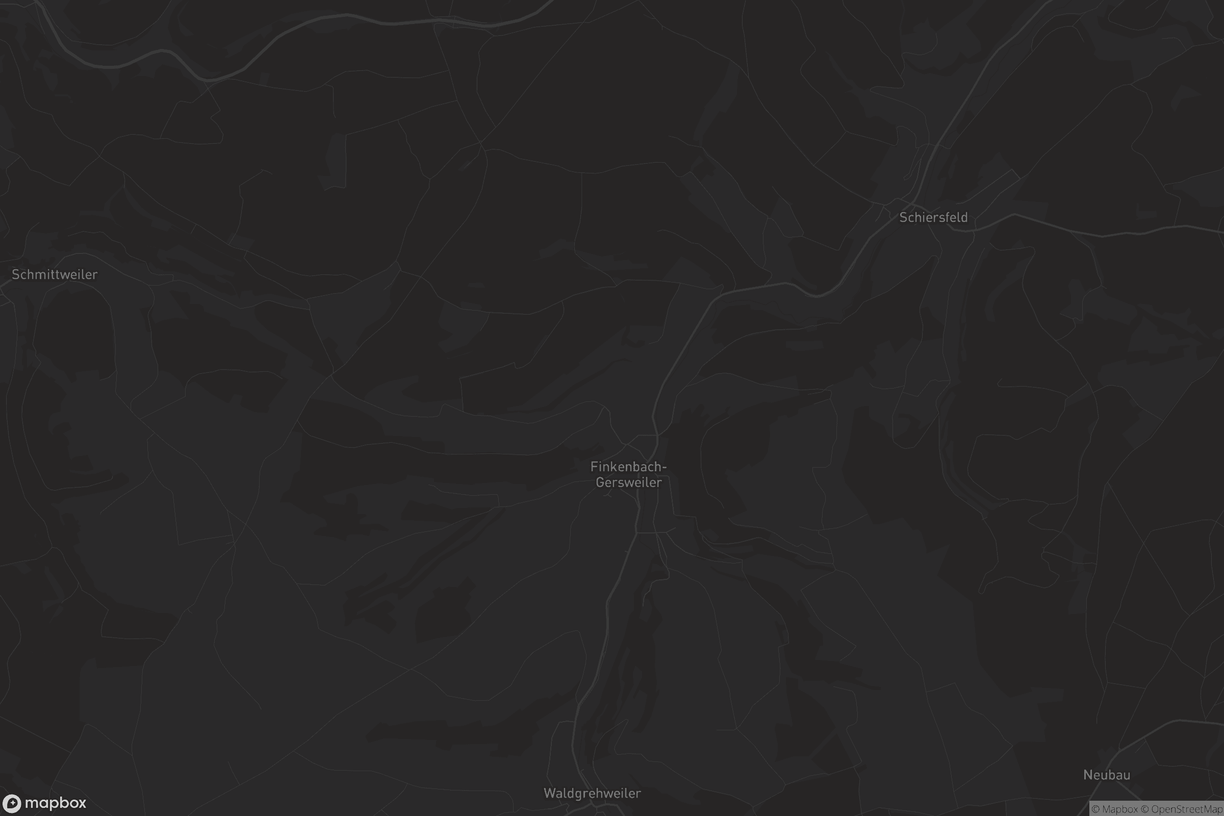 Karte von Finkenbach-Gersweiler