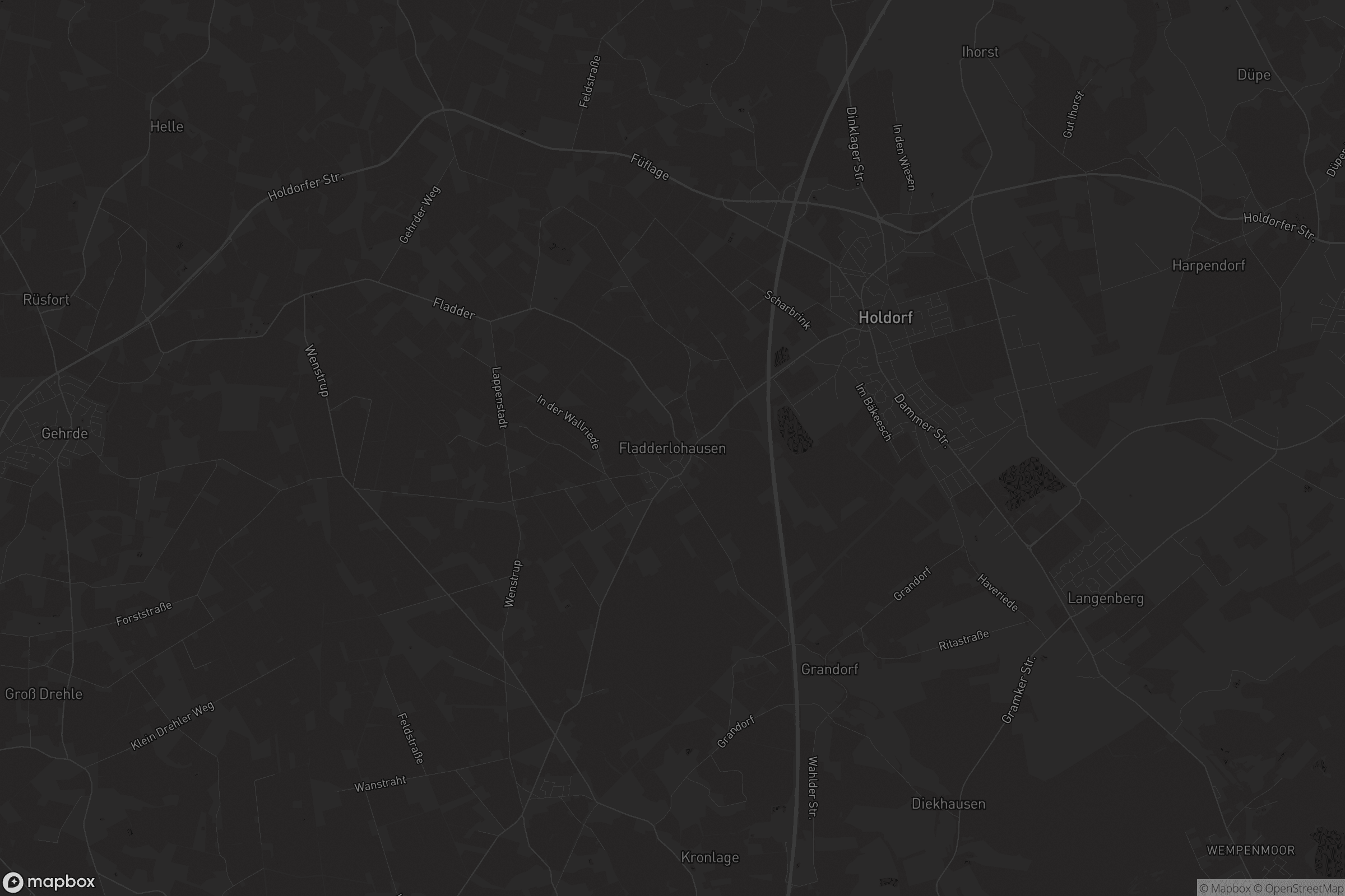 Karte von Fladderlohausen