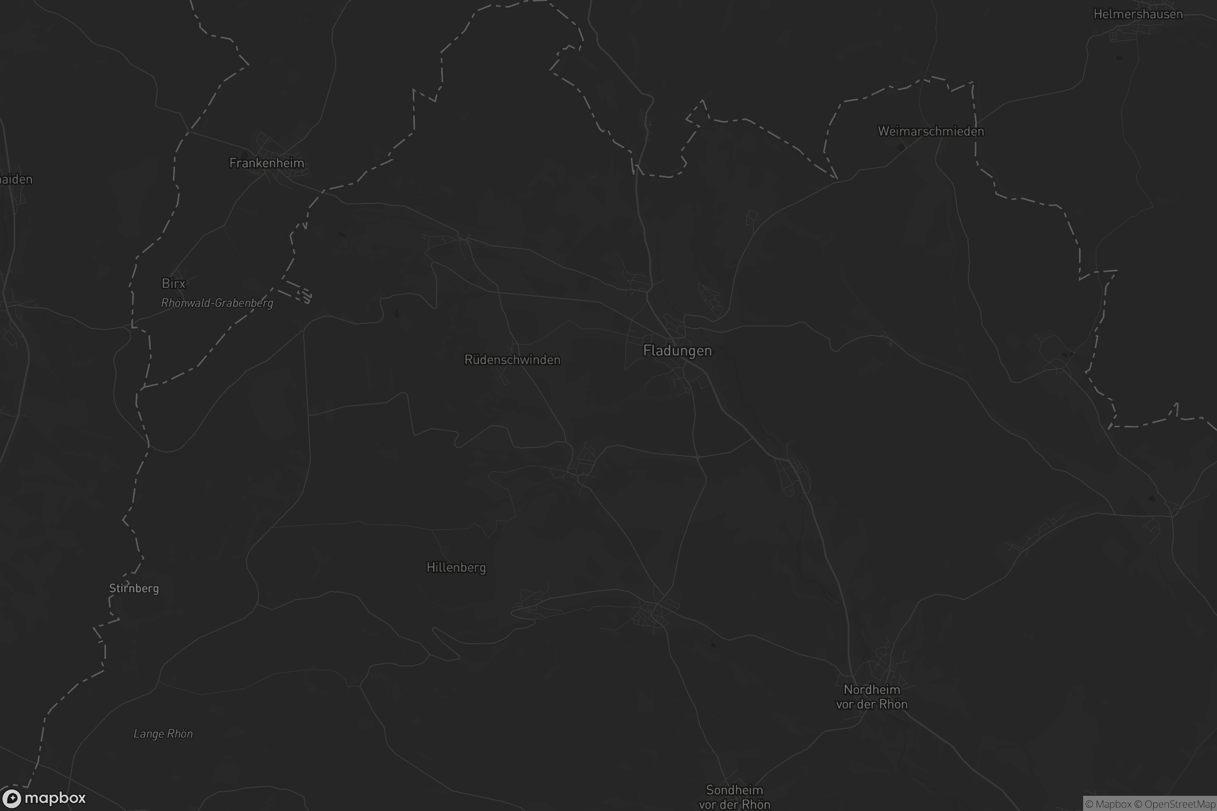 Karte von Fladungen (VGem)