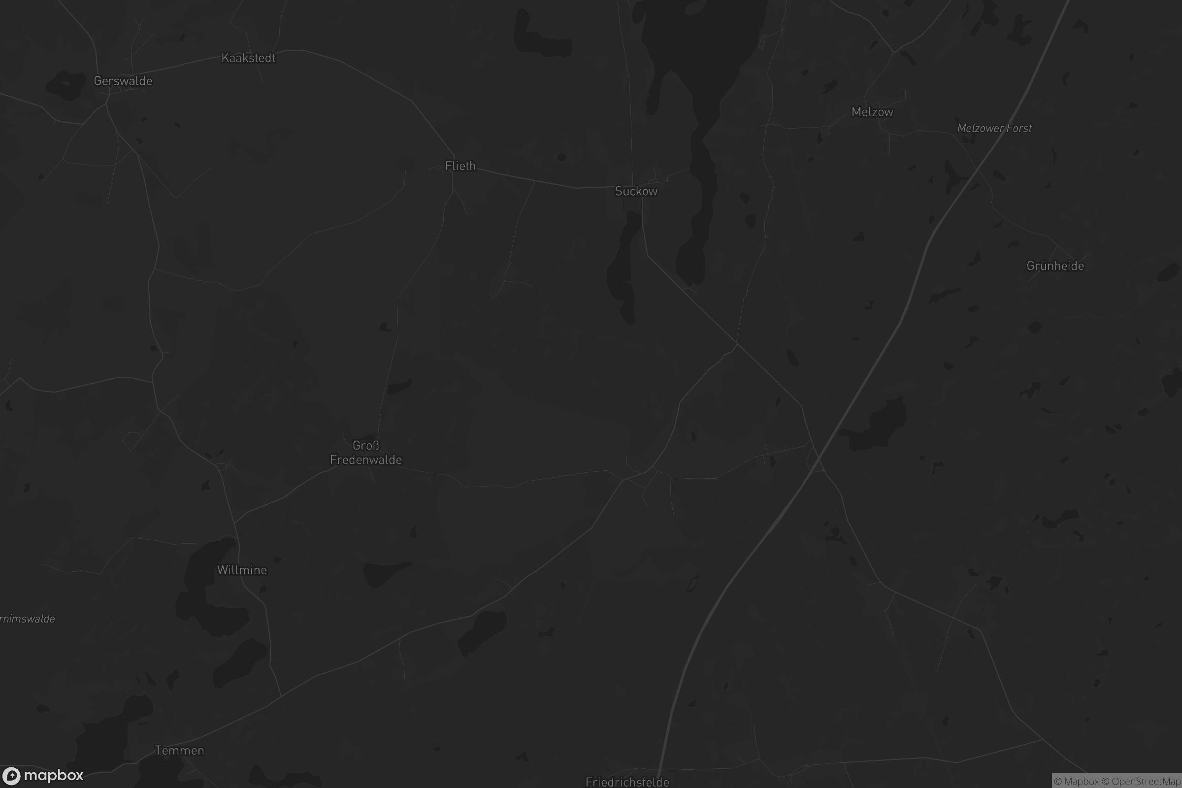 Karte von Flieth-Stegelitz