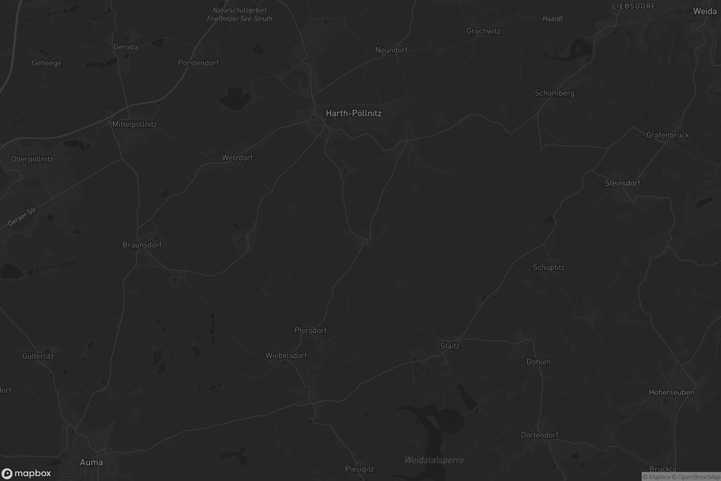 Karte von Forstwolfersdorf