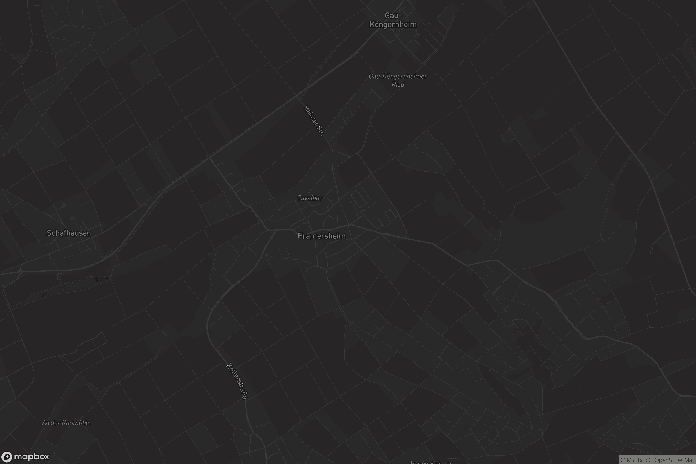 Karte von Framersheim