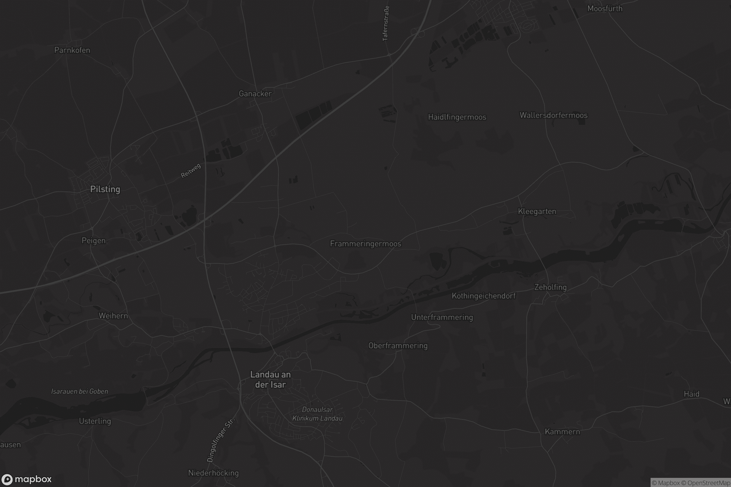 Karte von Frammeringermoos