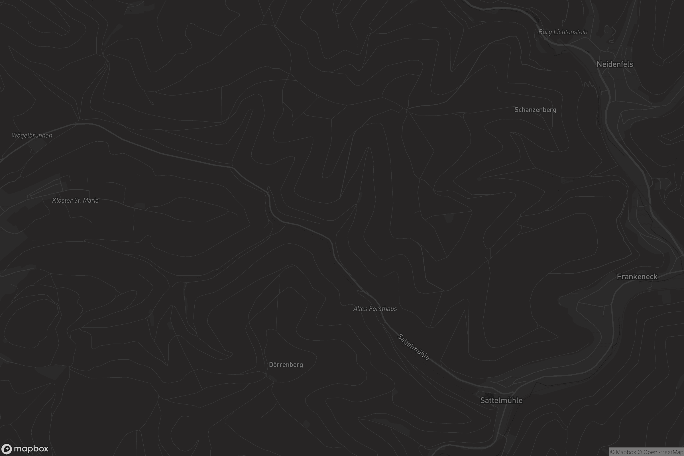 Karte von Frankeneck