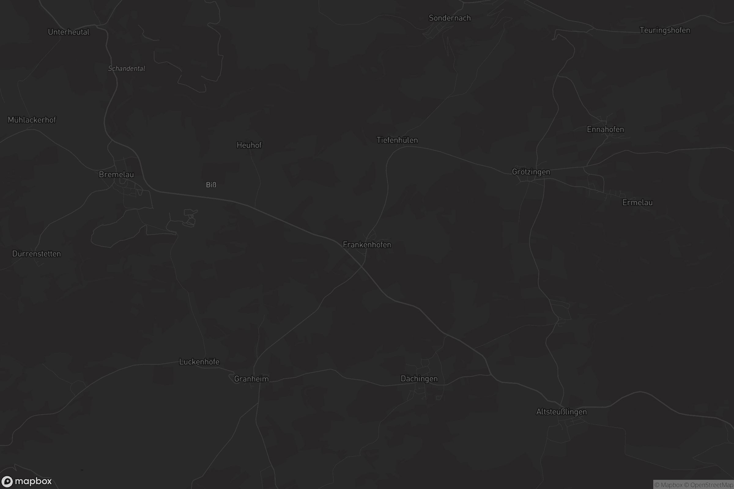 Karte von Frankenhofen