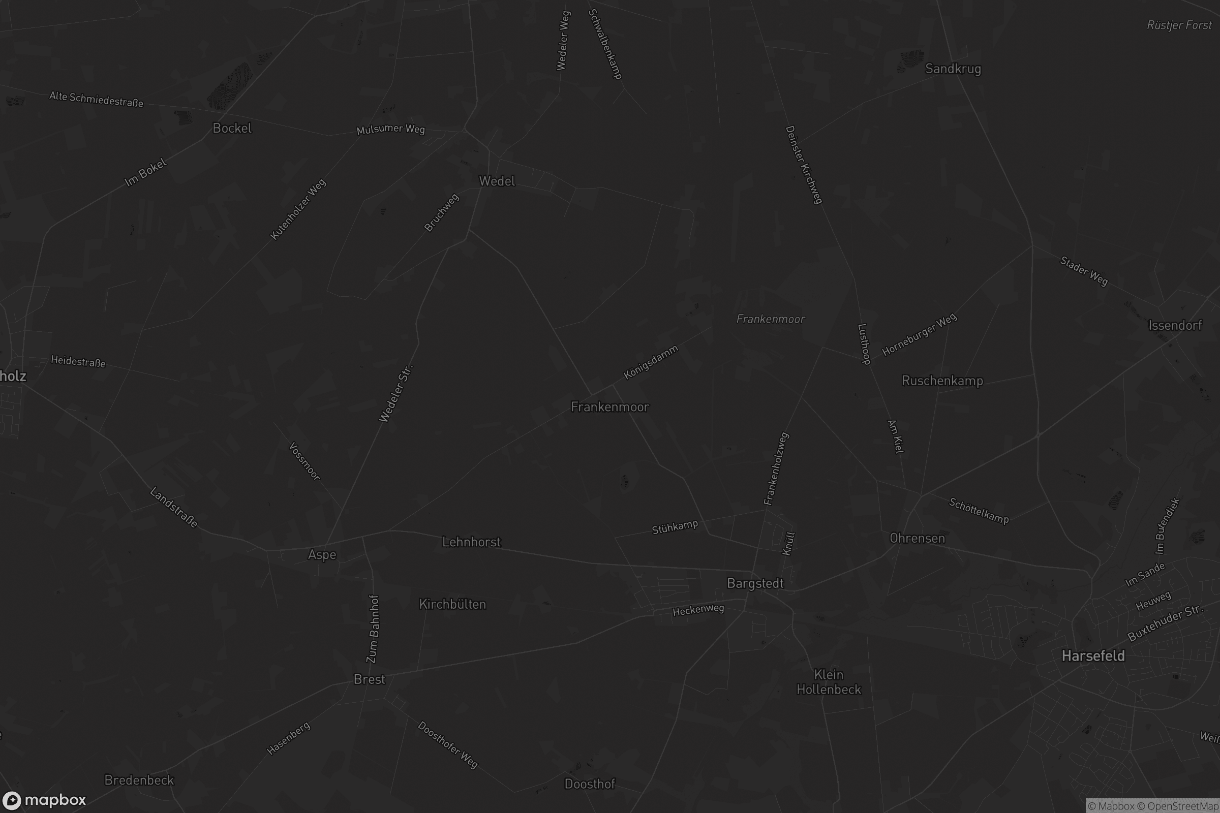 Karte von Frankenmoor