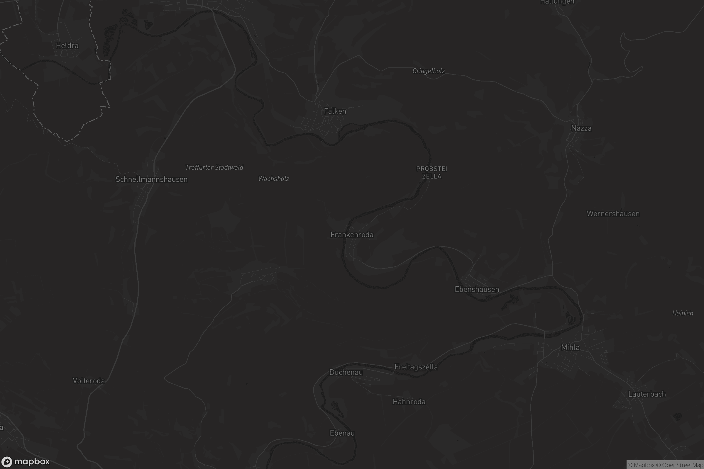 Karte von Frankenroda