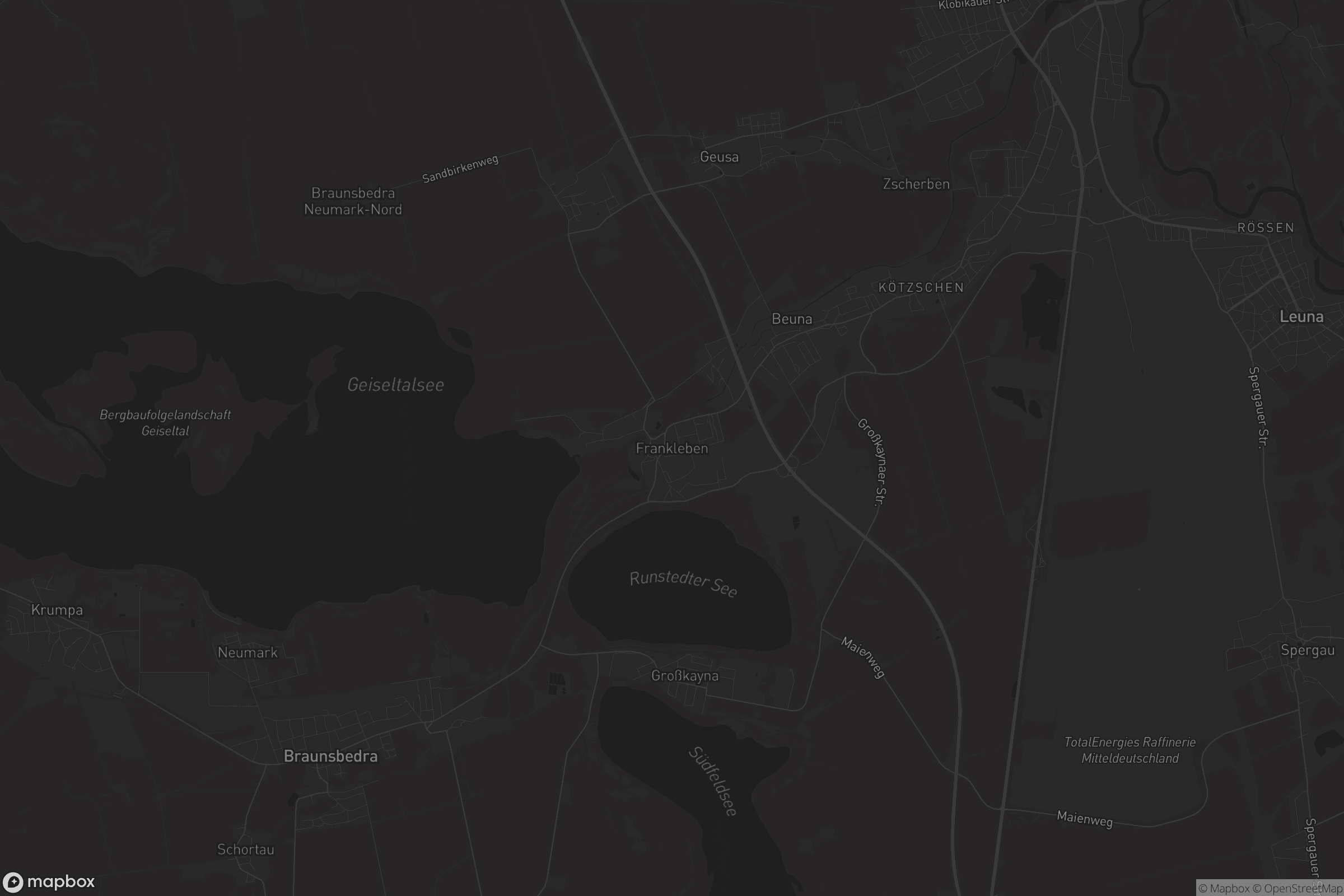 Karte von Frankleben