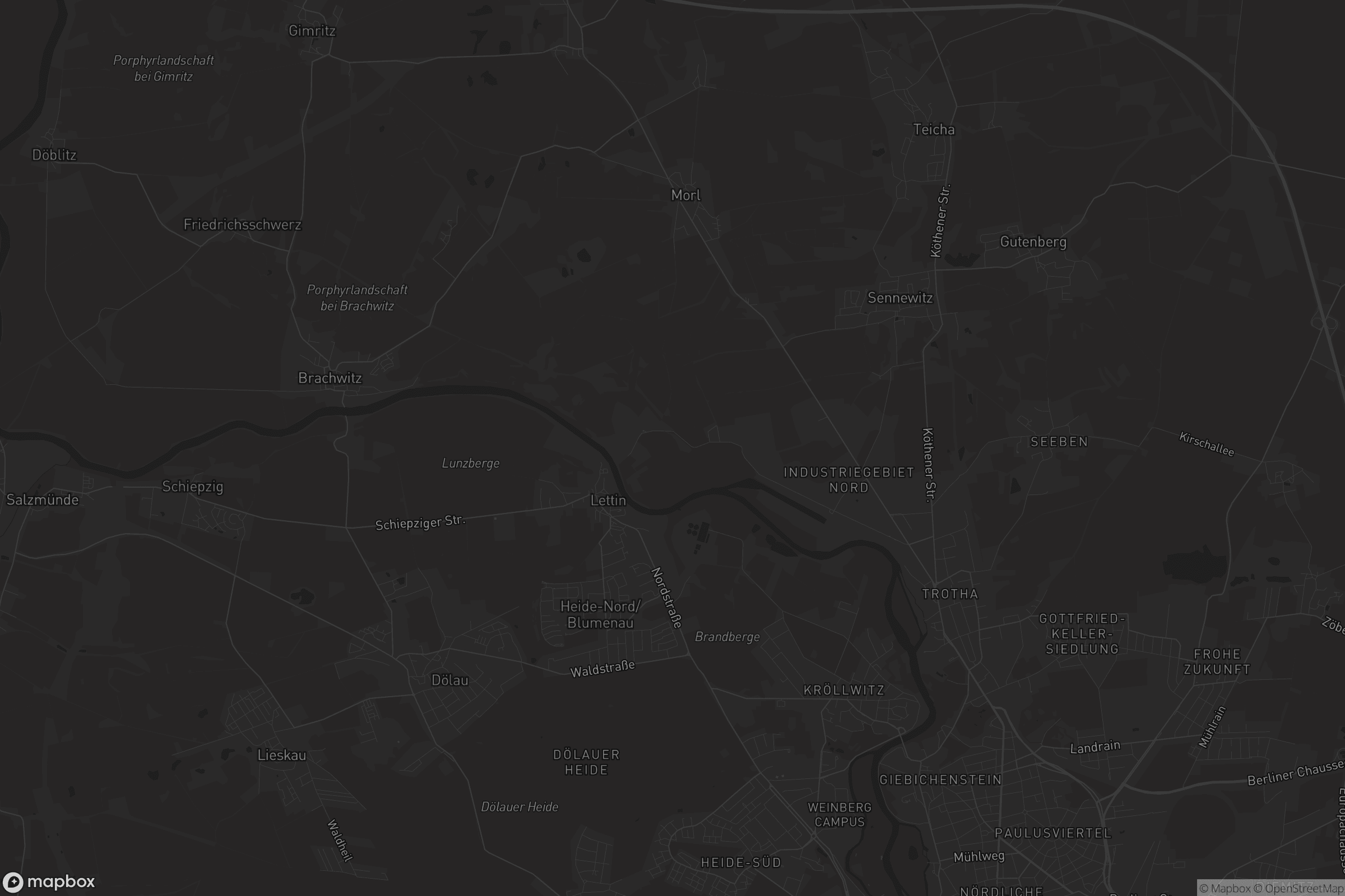 Karte von Franzigmark