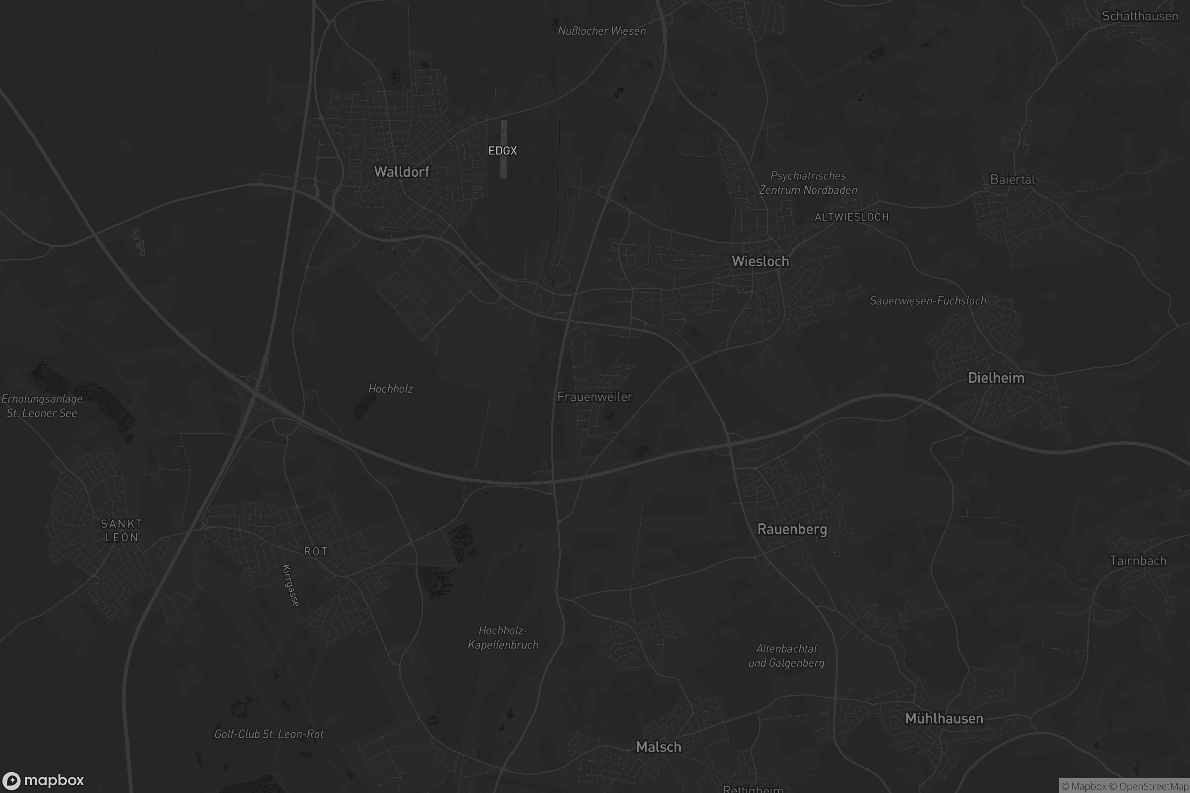 Karte von Frauenweiler