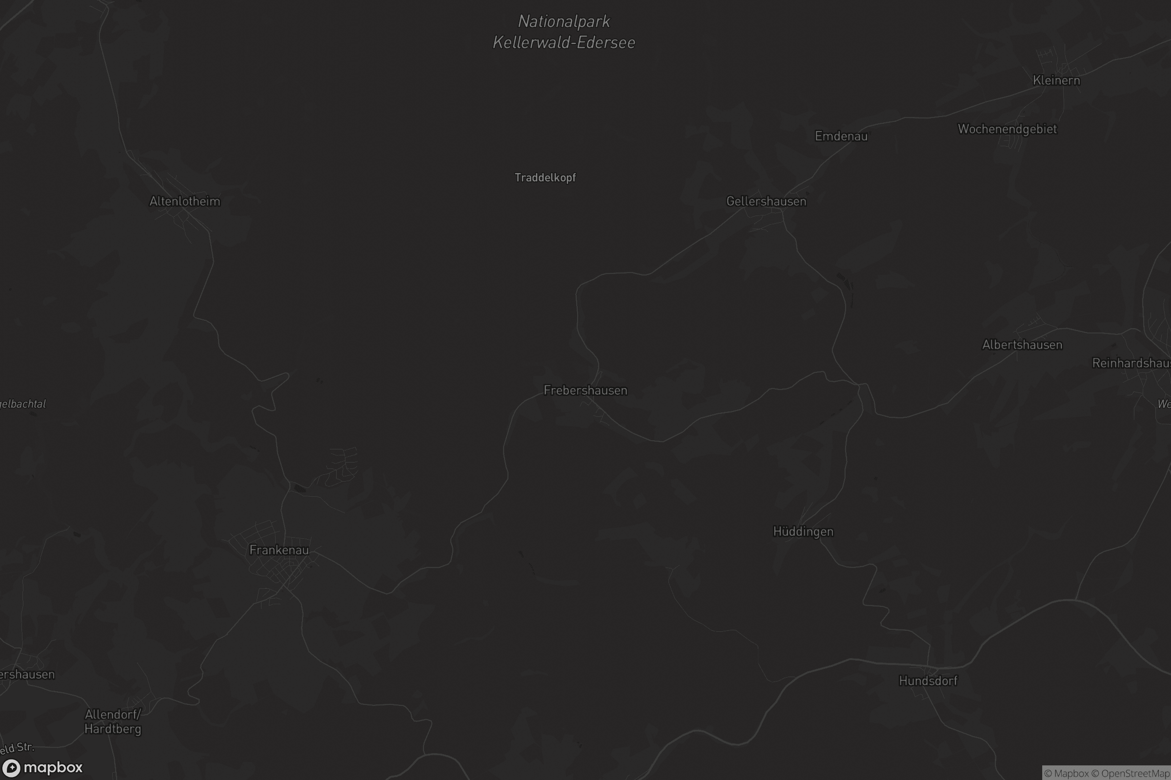 Karte von Frebershausen