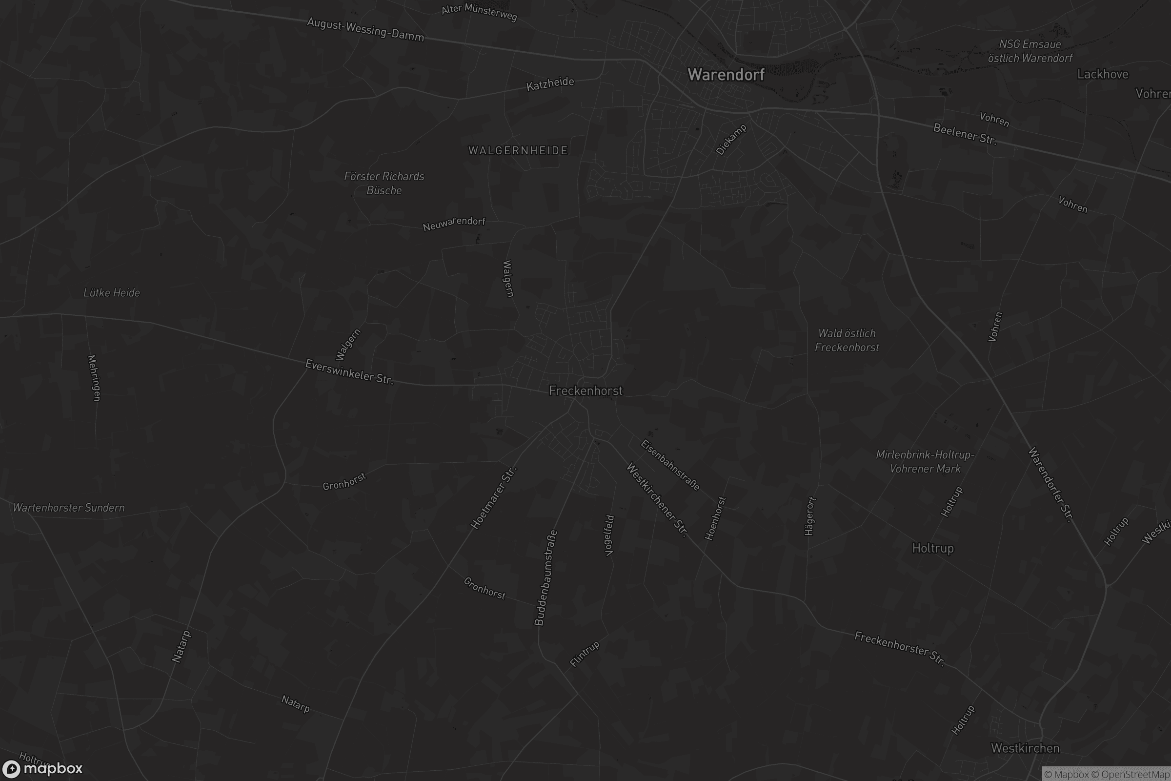 Karte von Freckenhorst