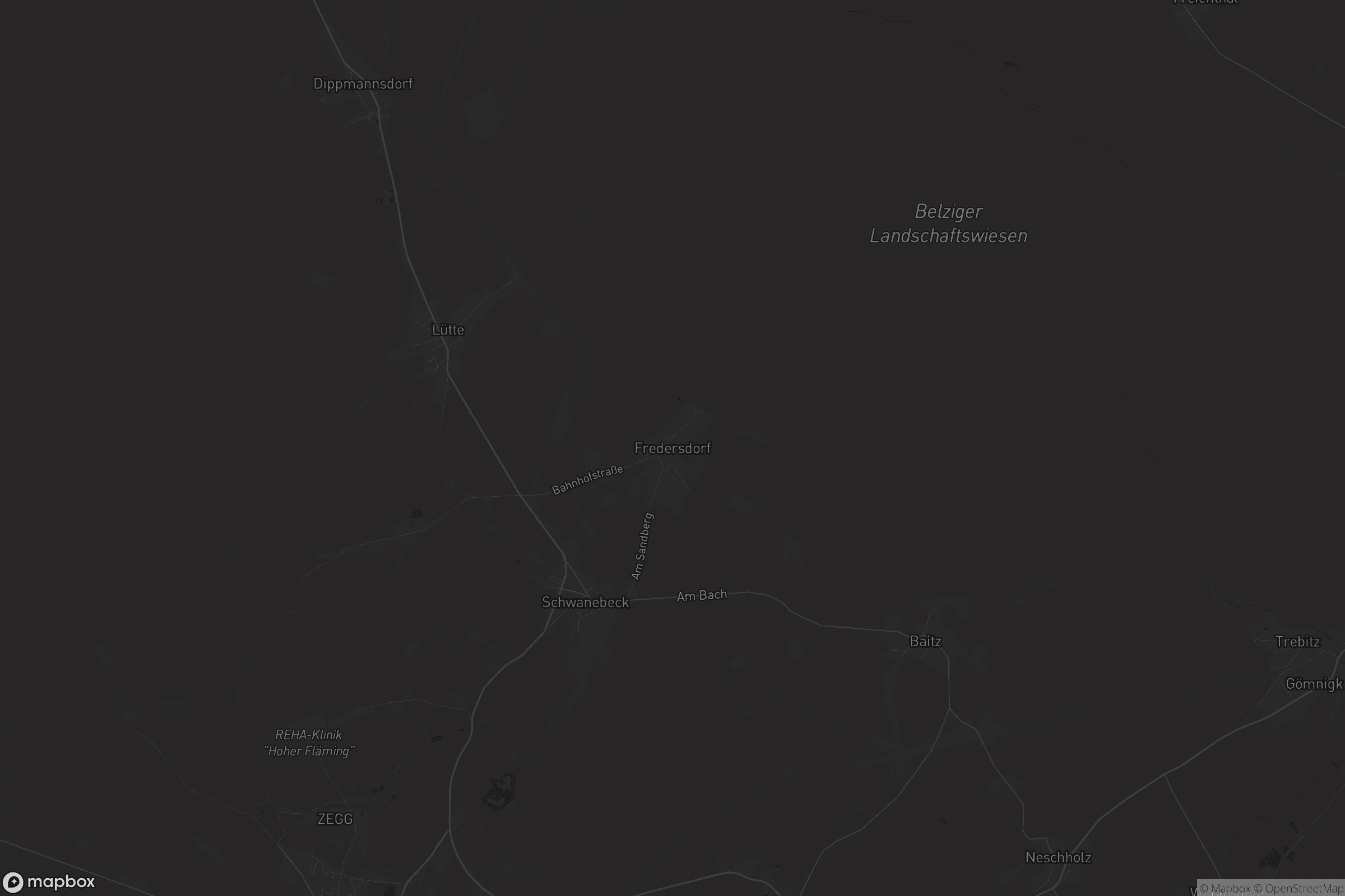 Karte von Fredersdorf