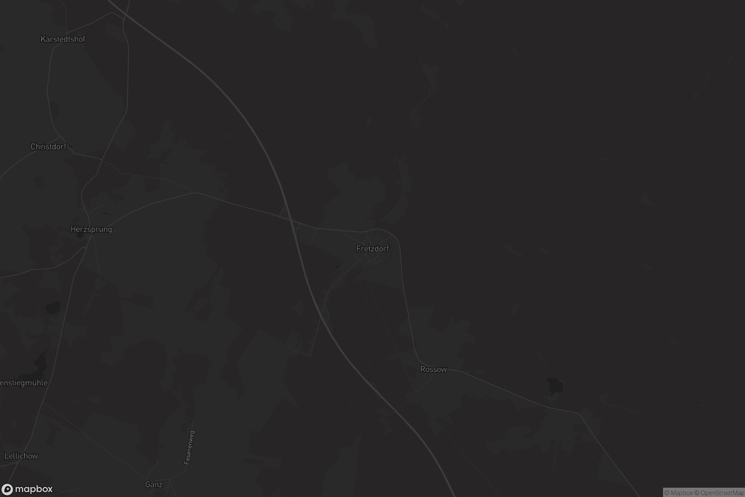 Karte von Fretzdorf