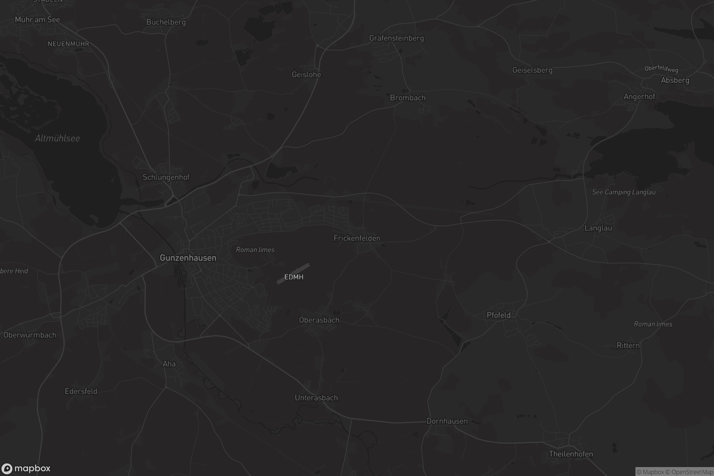 Karte von Frickenfelden