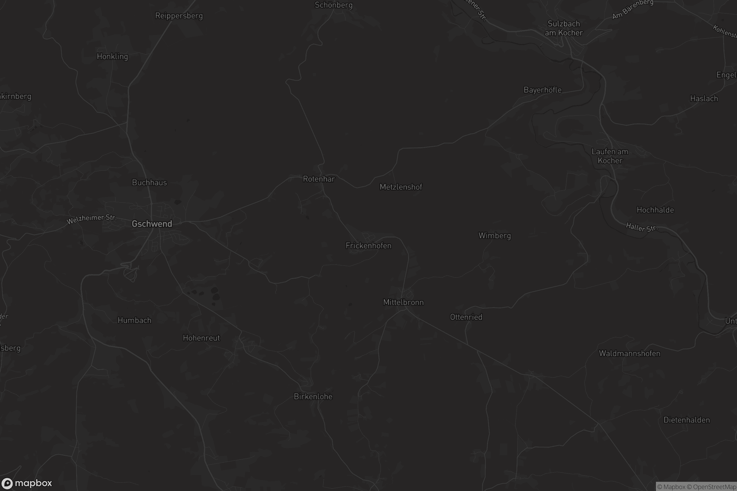 Karte von Frickenhofen