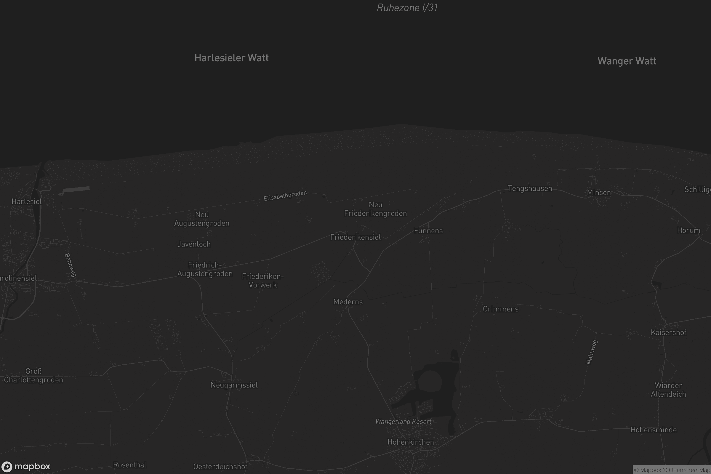 Karte von Friederikensiel