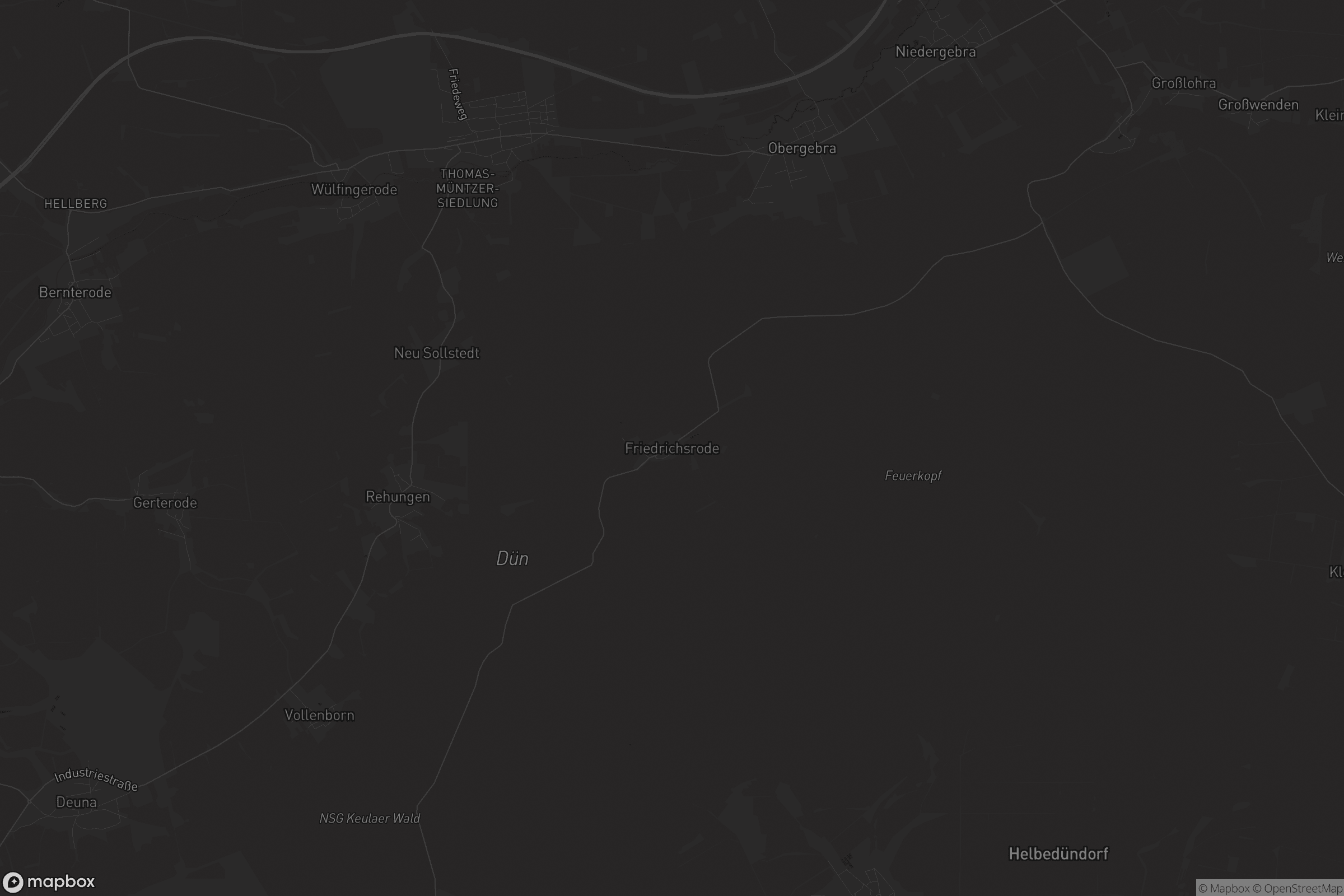 Karte von Friedrichsrode