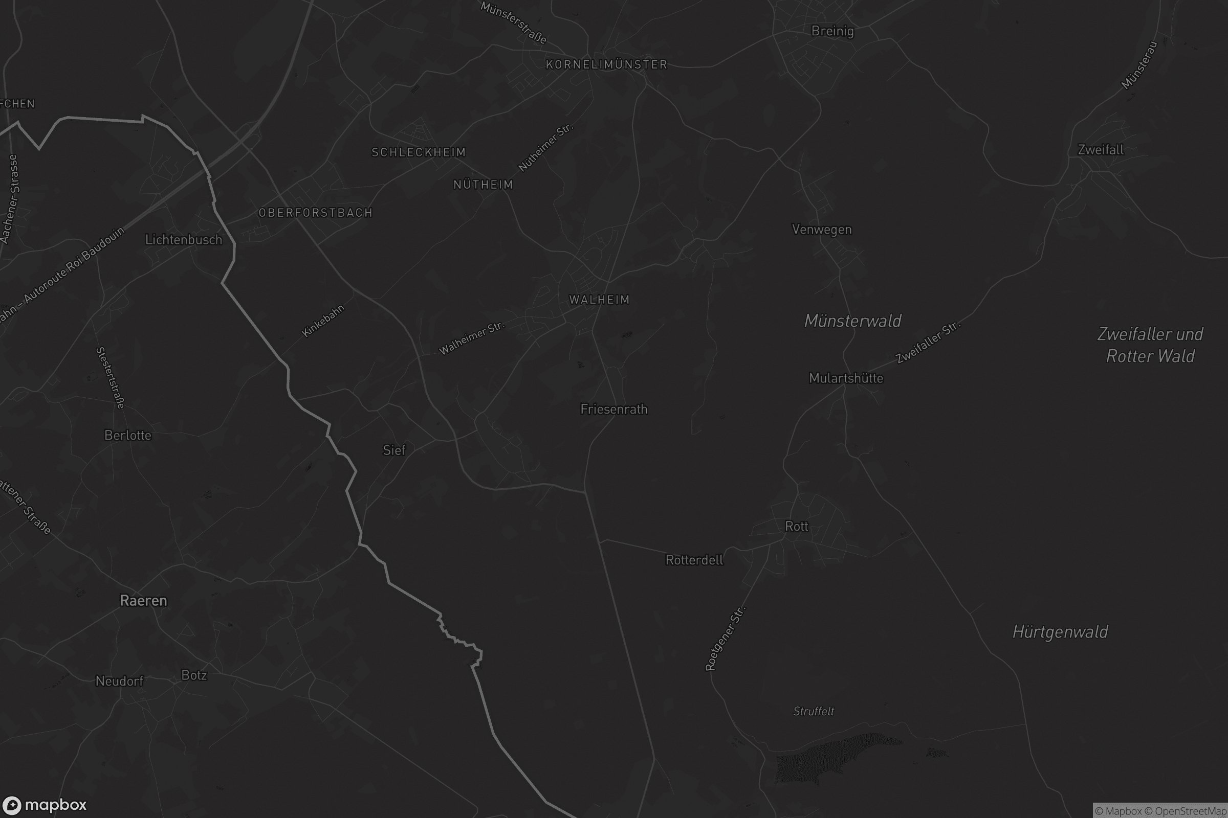 Karte von Friesenrath